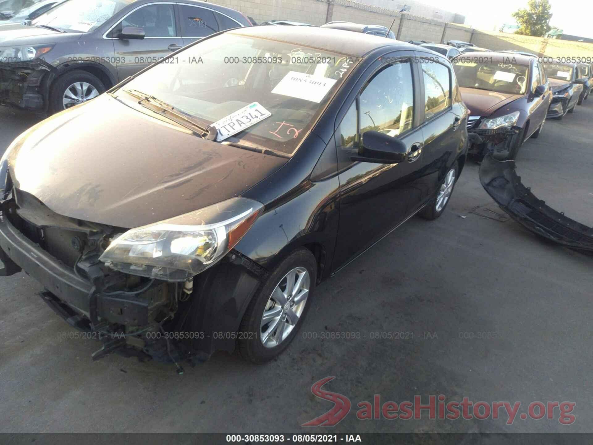 VNKKTUD30GA061985 2016 TOYOTA YARIS