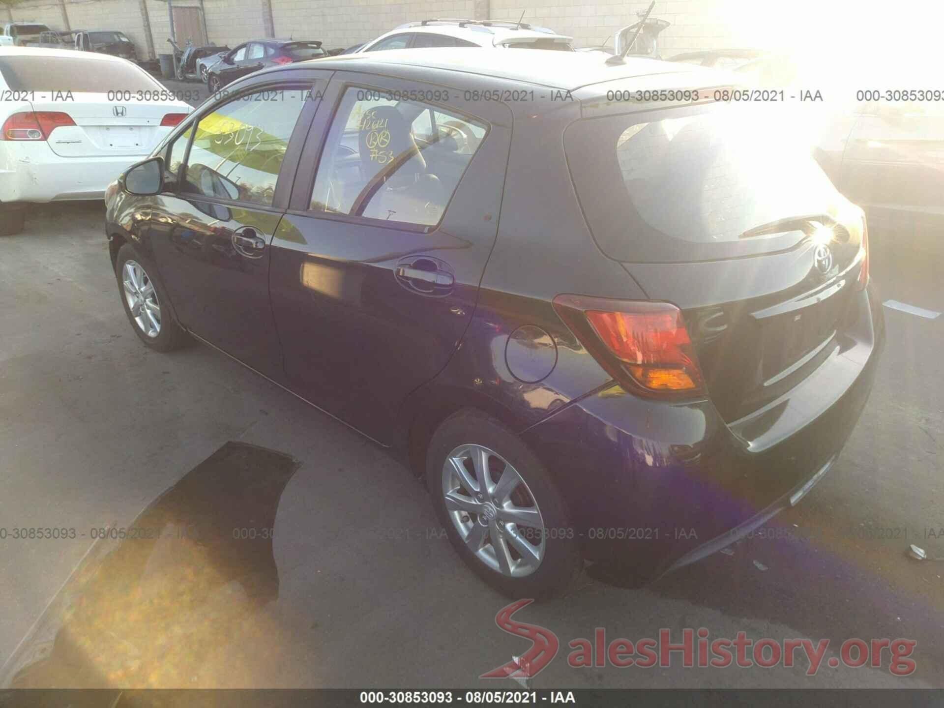 VNKKTUD30GA061985 2016 TOYOTA YARIS