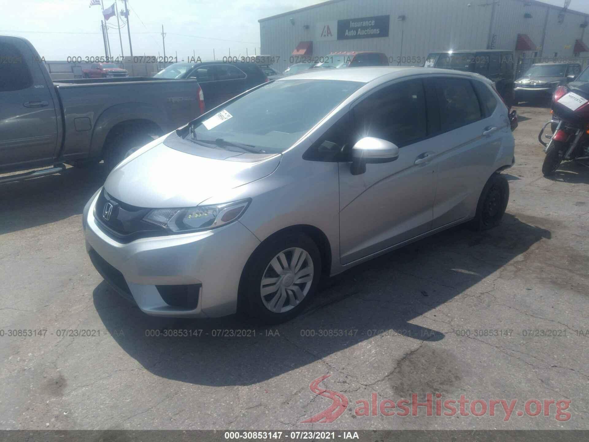 JHMGK5H58GS001786 2016 HONDA FIT