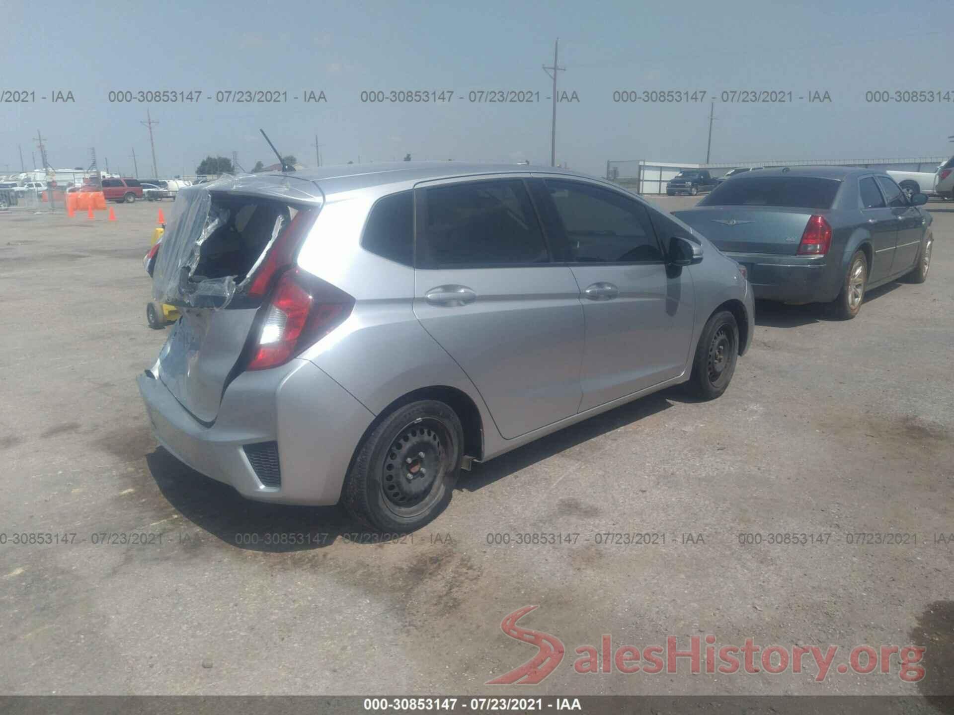 JHMGK5H58GS001786 2016 HONDA FIT