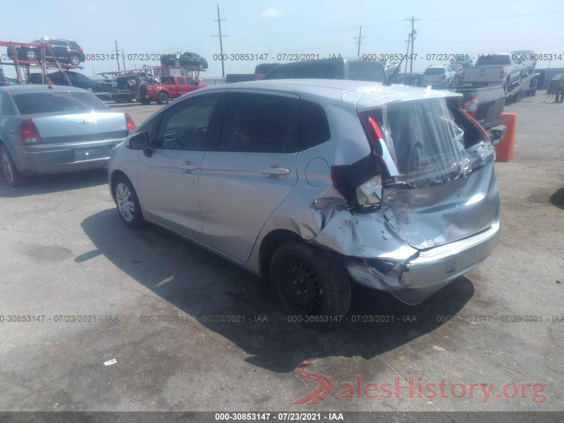 JHMGK5H58GS001786 2016 HONDA FIT