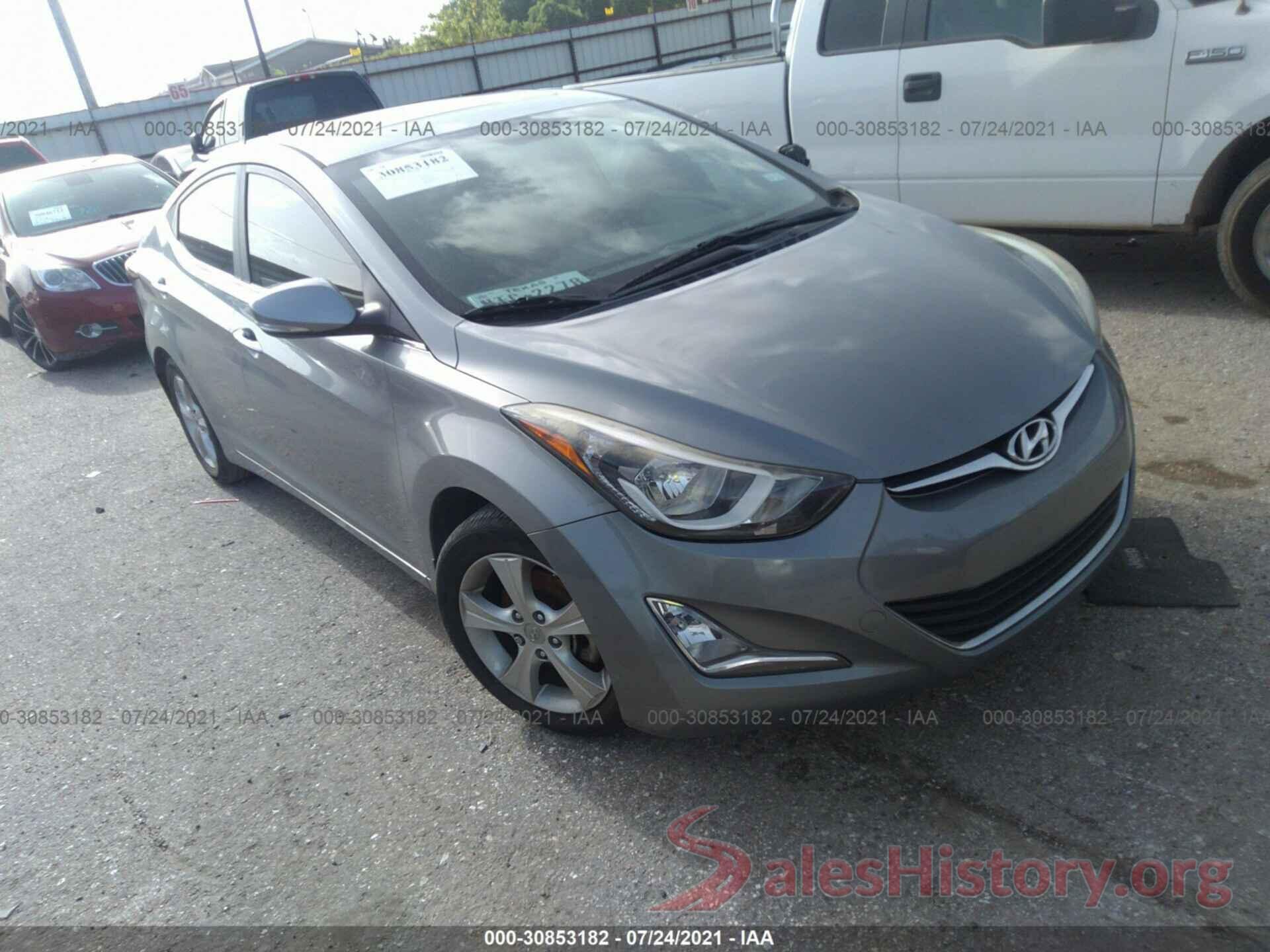 KMHDH4AE5GU489568 2016 HYUNDAI ELANTRA