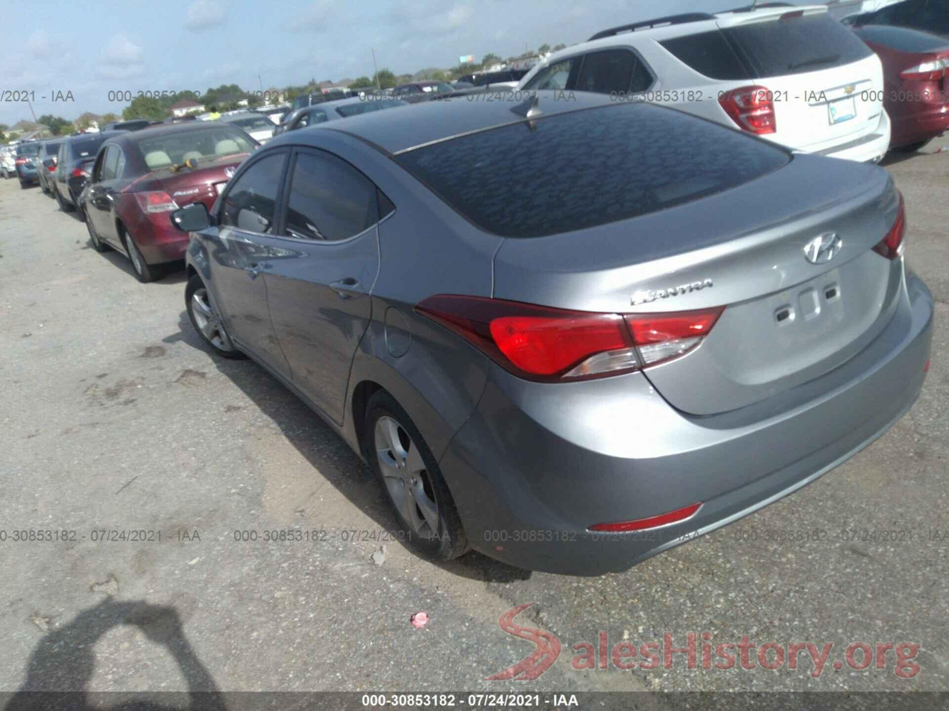 KMHDH4AE5GU489568 2016 HYUNDAI ELANTRA