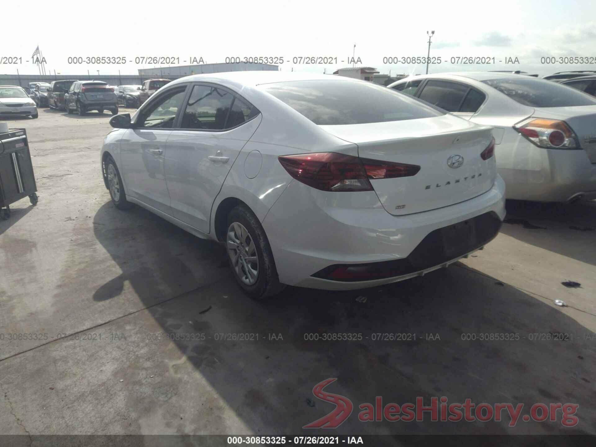 5NPD74LFXKH487301 2019 HYUNDAI ELANTRA