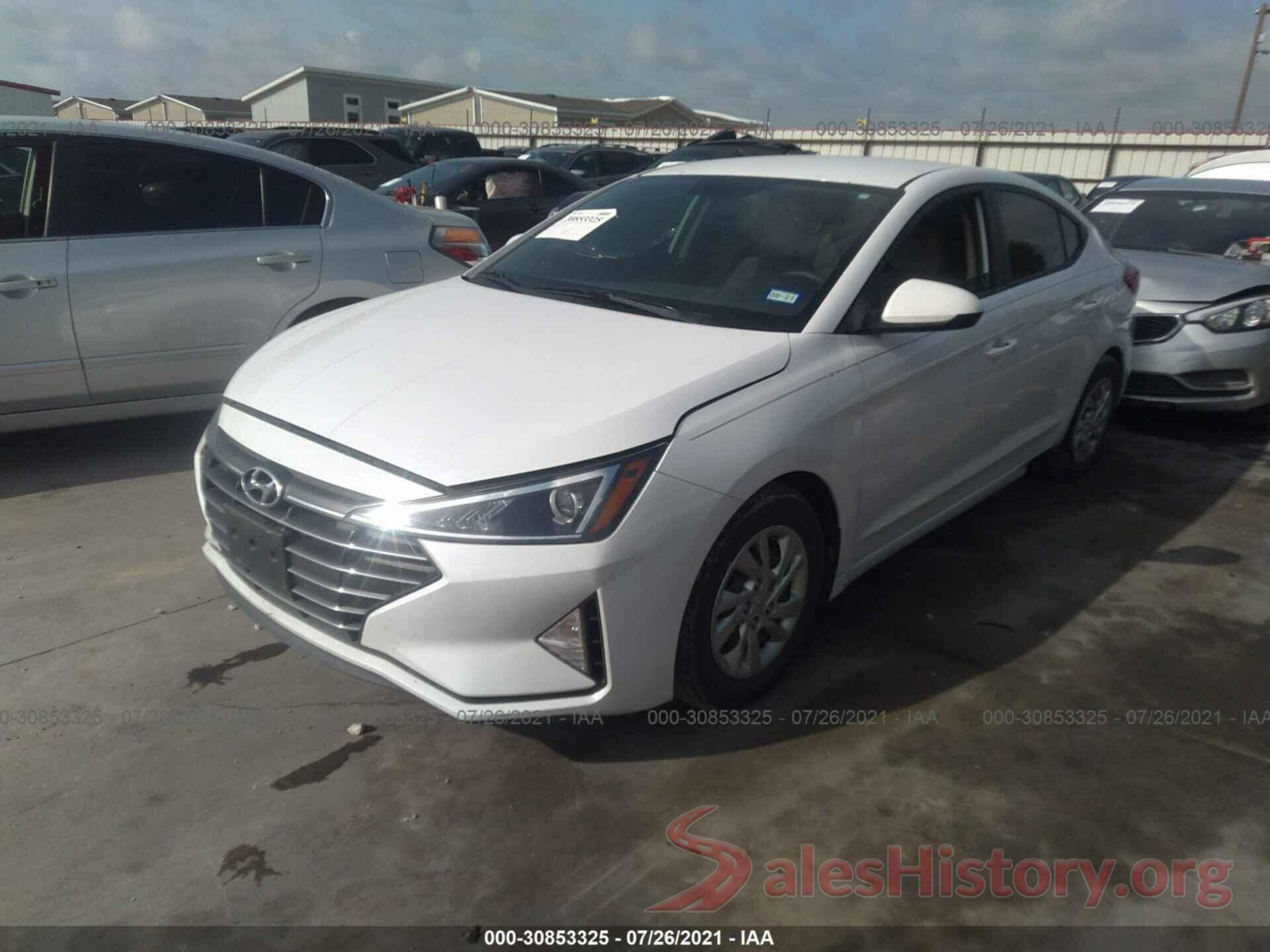 5NPD74LFXKH487301 2019 HYUNDAI ELANTRA