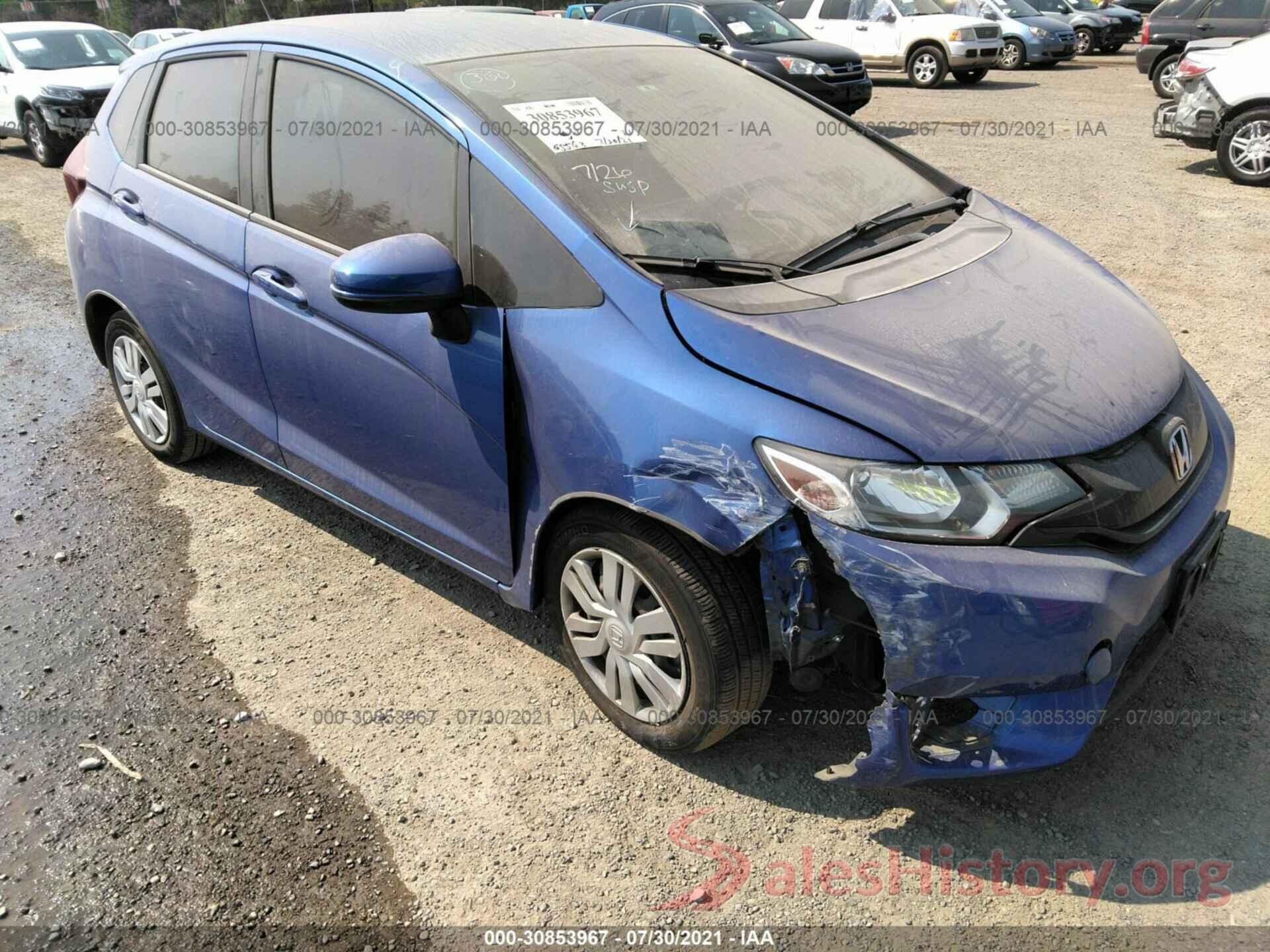 3HGGK5H57HM705636 2017 HONDA FIT