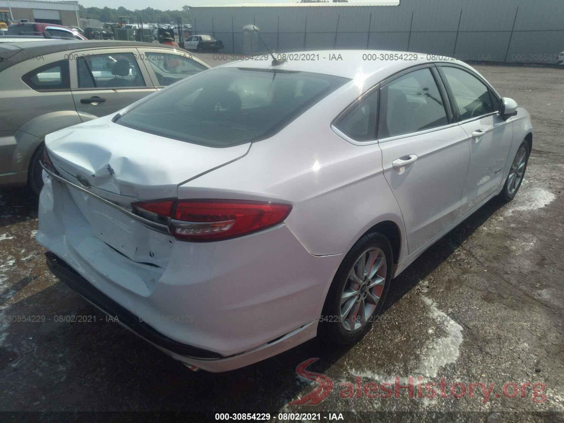 3FA6P0LU4HR380725 2017 FORD FUSION