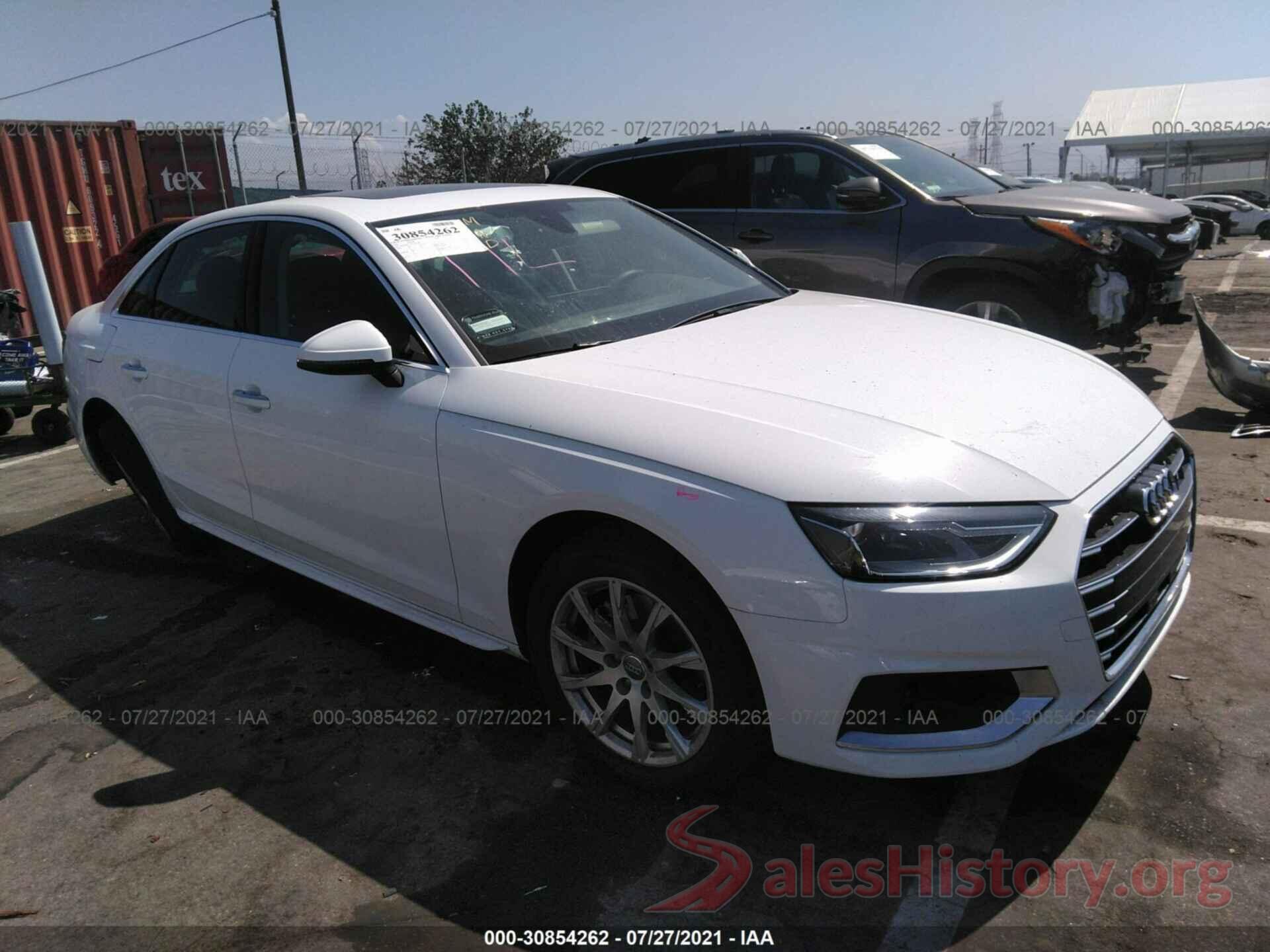 WAUGMAF43LA063348 2020 AUDI A4