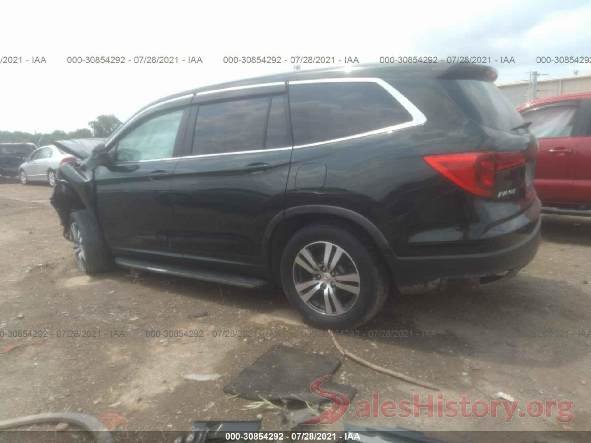 5FNYF6H53GB087943 2016 HONDA PILOT