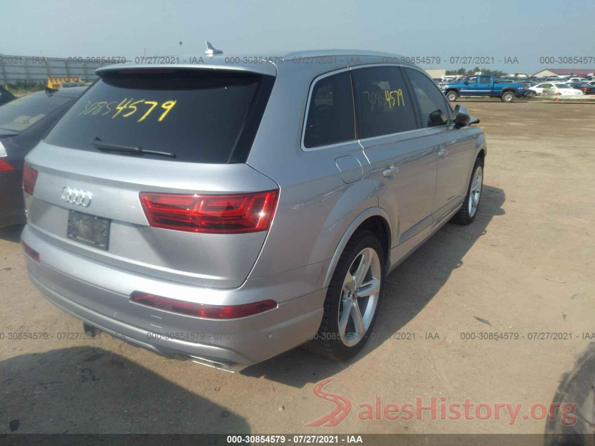 WA1VAAF79KD020332 2019 AUDI Q7