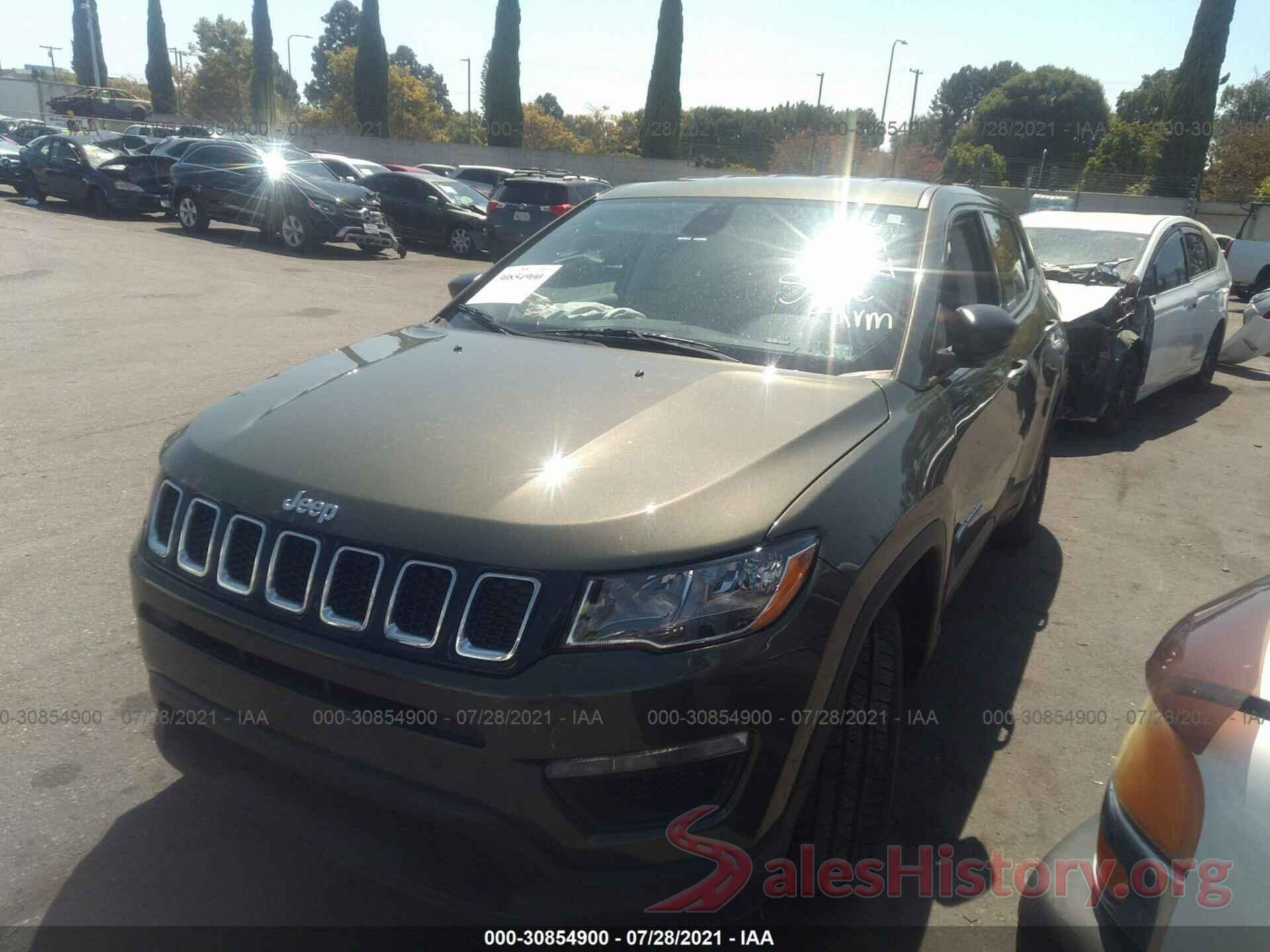 3C4NJCAB2KT782957 2019 JEEP COMPASS