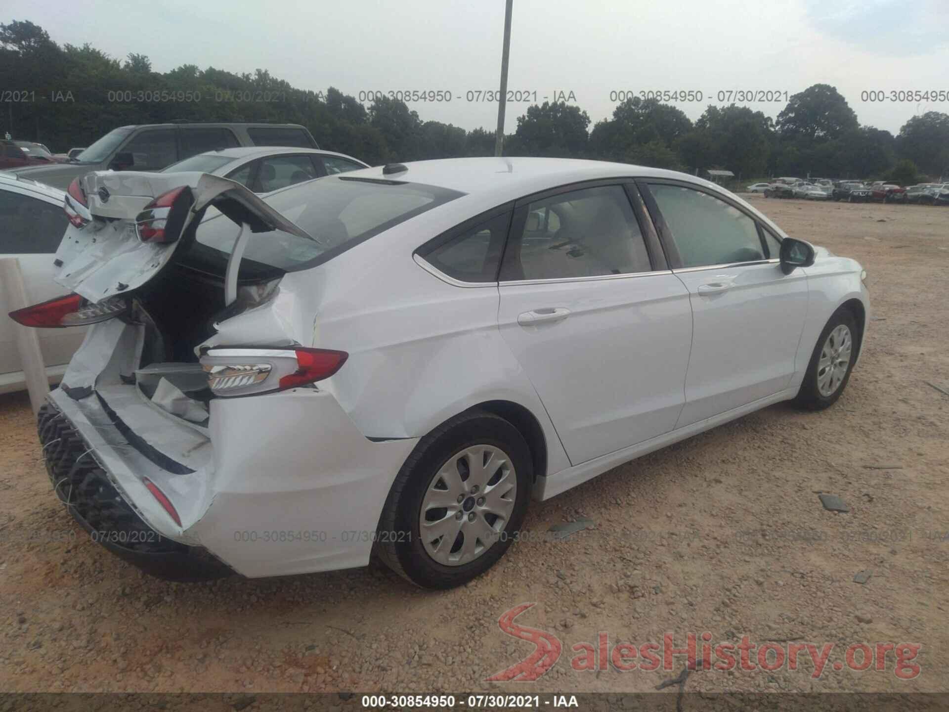 3FA6P0G71KR126787 2019 FORD FUSION