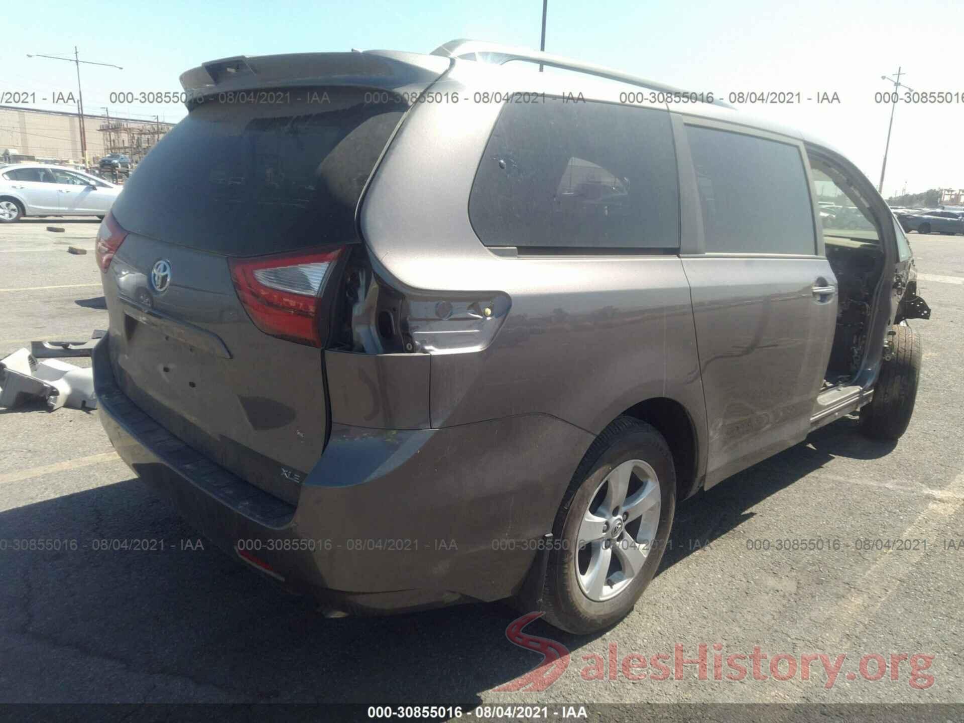 5TDYZ3DC8JS949891 2018 TOYOTA SIENNA