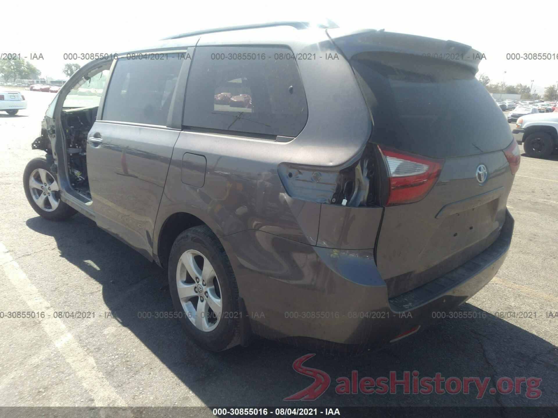 5TDYZ3DC8JS949891 2018 TOYOTA SIENNA