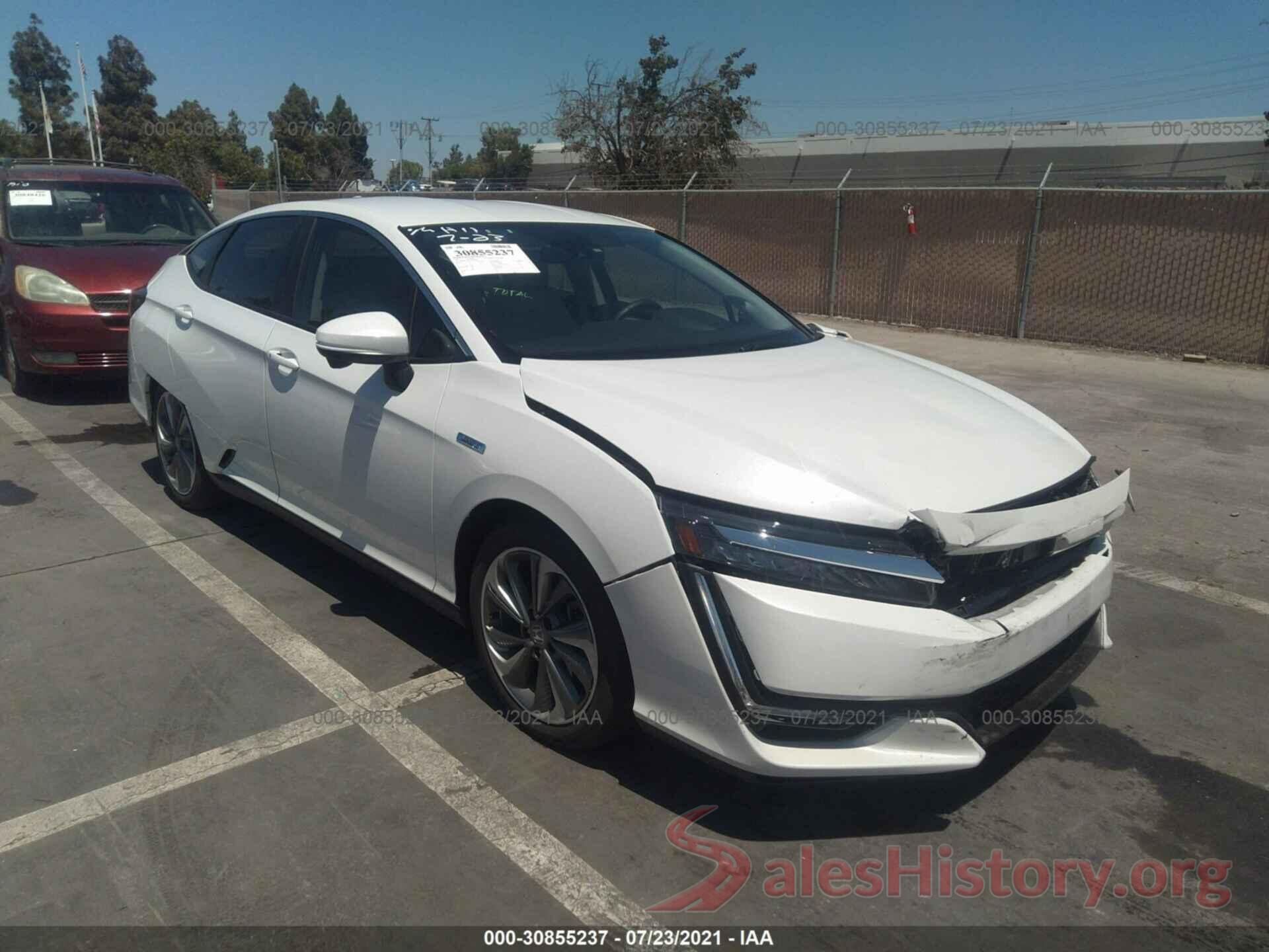 JHMZC5F34KC003741 2019 HONDA CLARITY PLUG-IN HYBRID