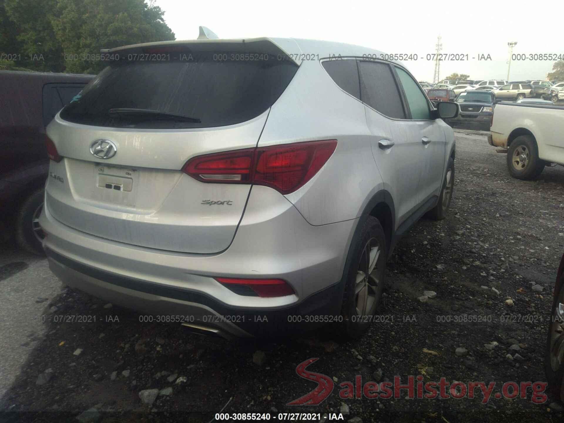 5XYZT3LB1HG490404 2017 HYUNDAI SANTA FE SPORT