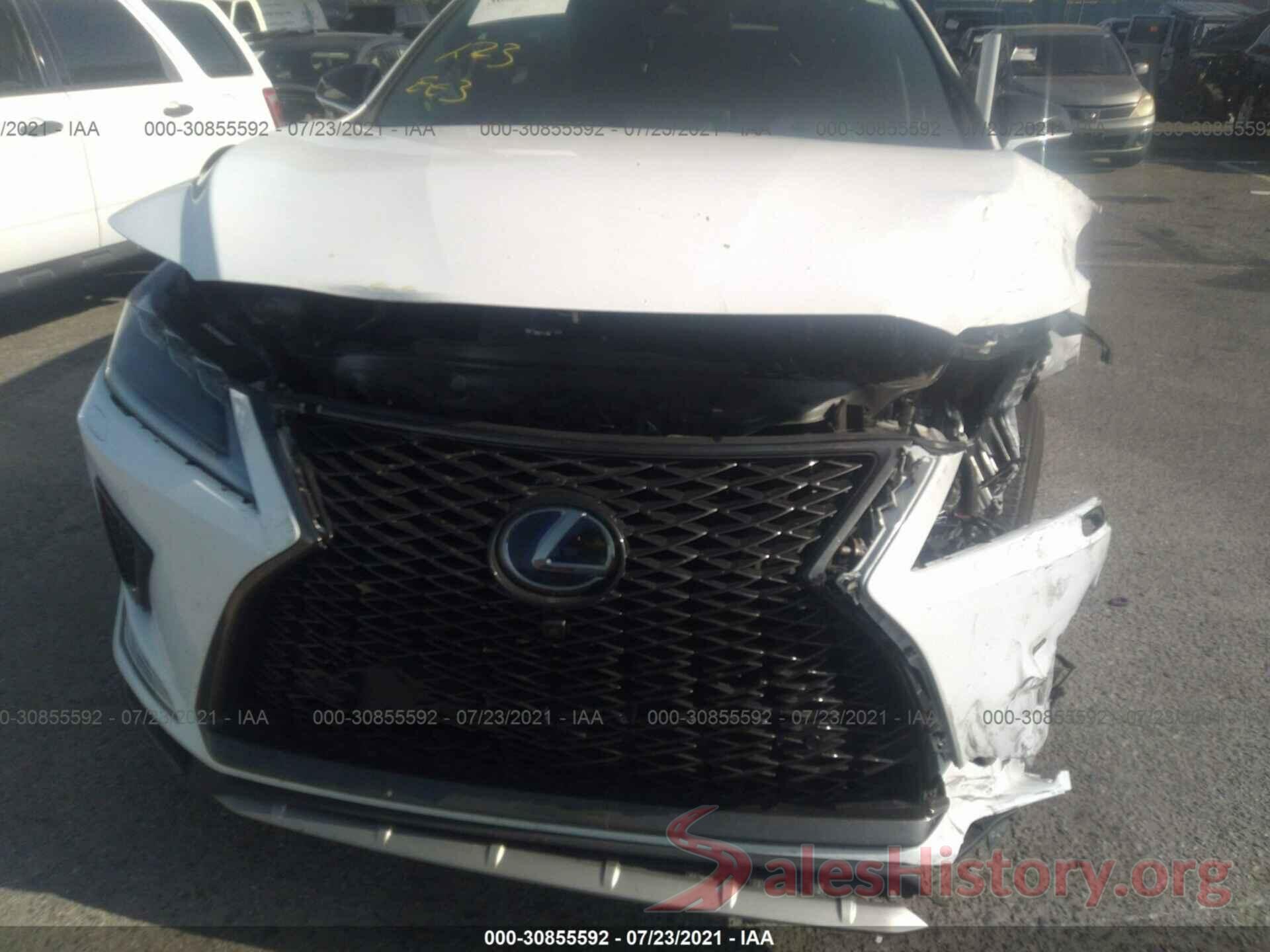 2T2YGMDAXLC047017 2020 LEXUS RX