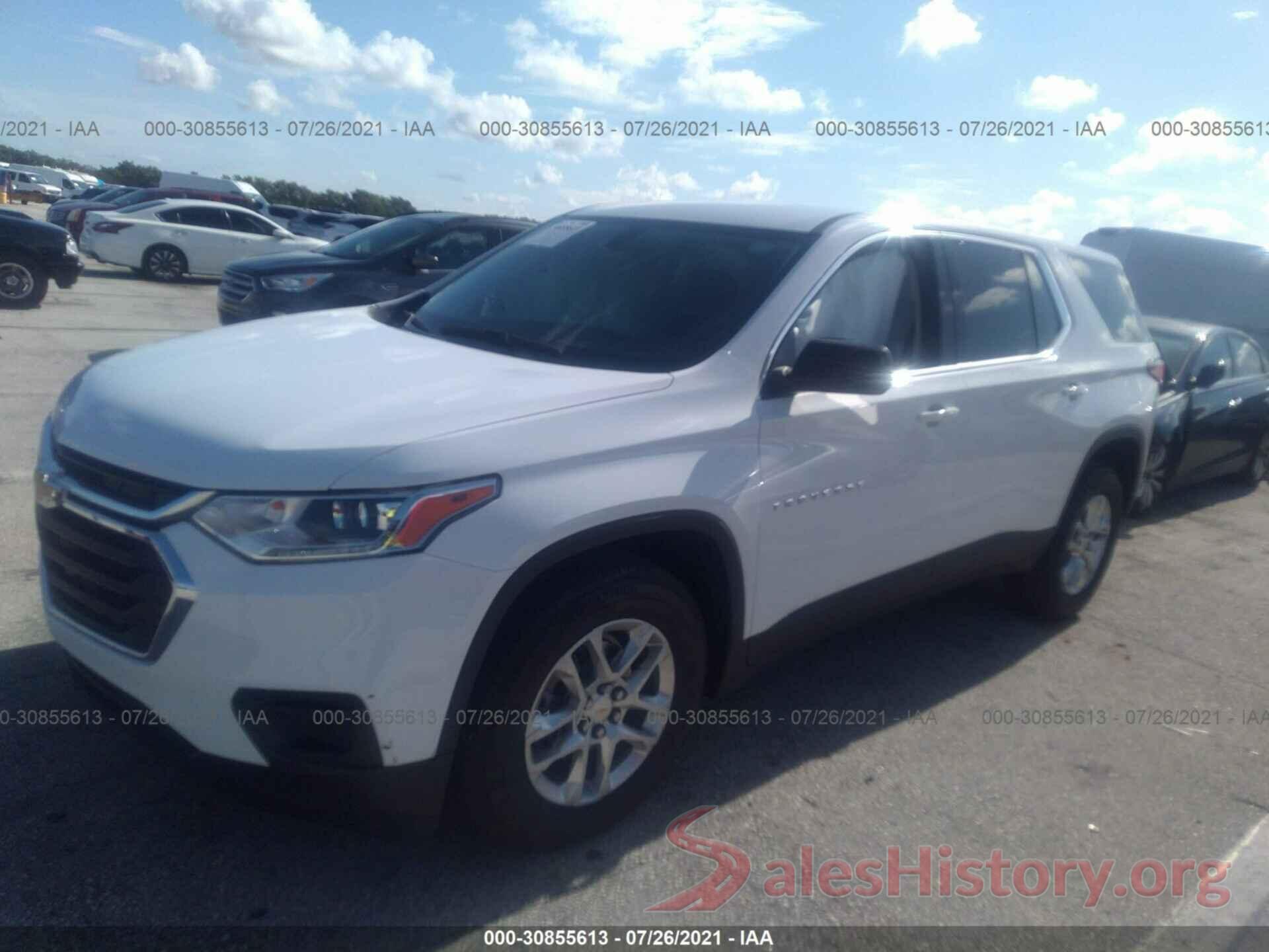 1GNERFKW2MJ146486 2021 CHEVROLET TRAVERSE