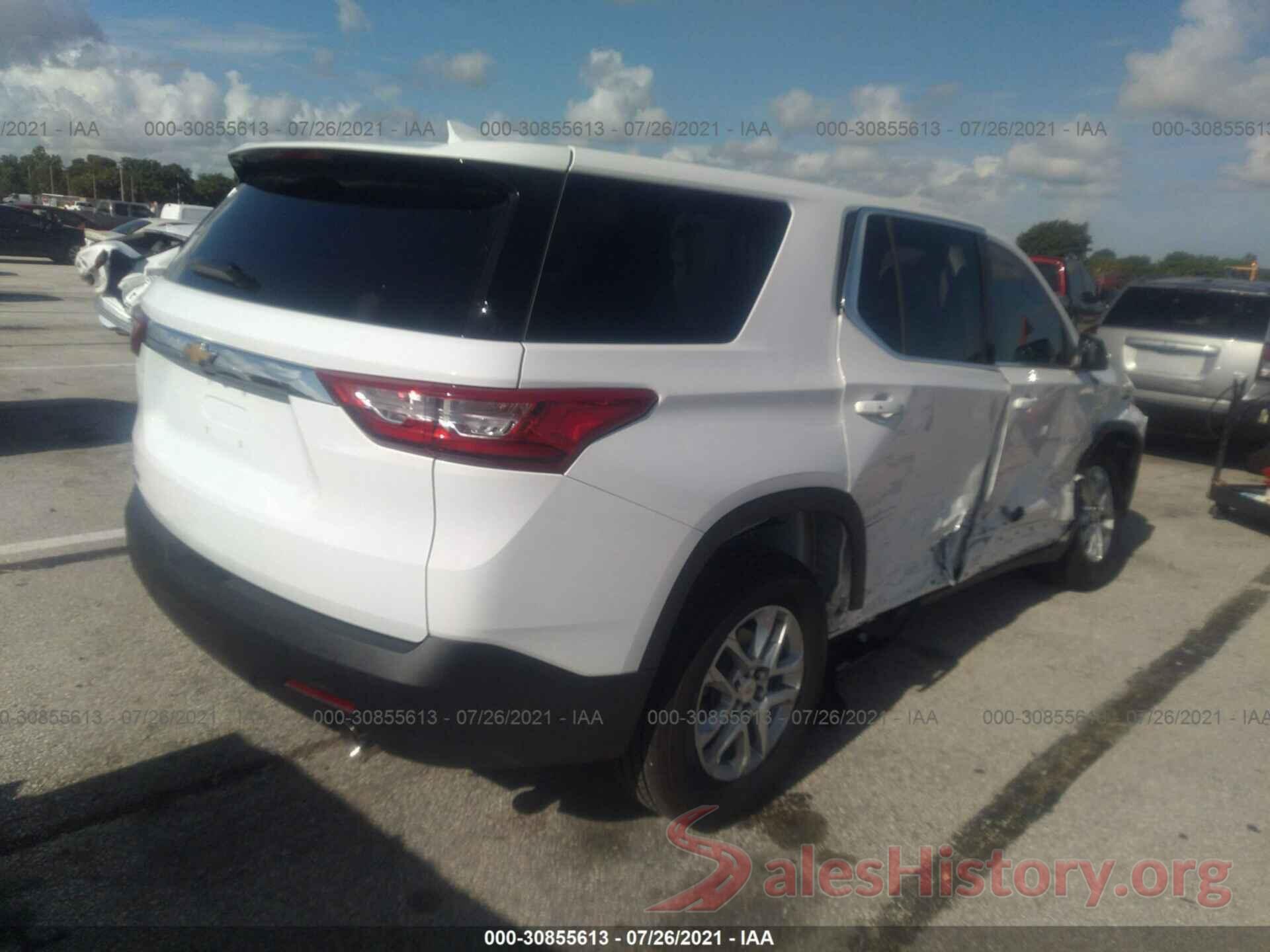 1GNERFKW2MJ146486 2021 CHEVROLET TRAVERSE