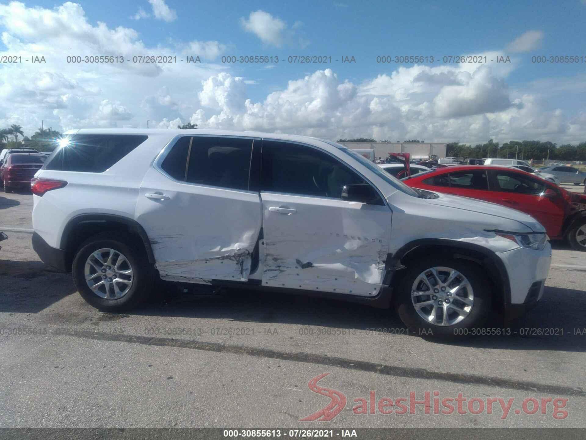 1GNERFKW2MJ146486 2021 CHEVROLET TRAVERSE