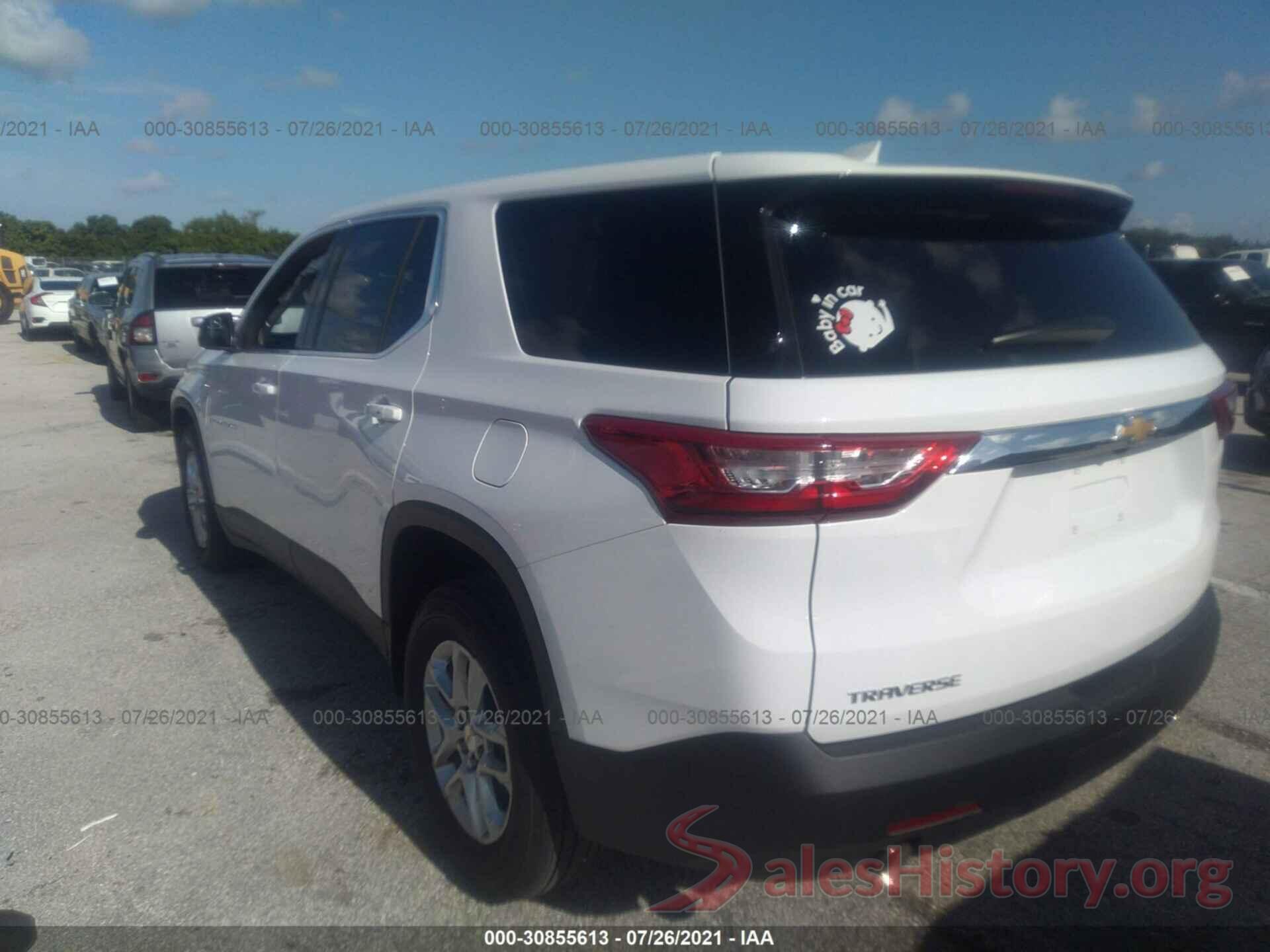 1GNERFKW2MJ146486 2021 CHEVROLET TRAVERSE