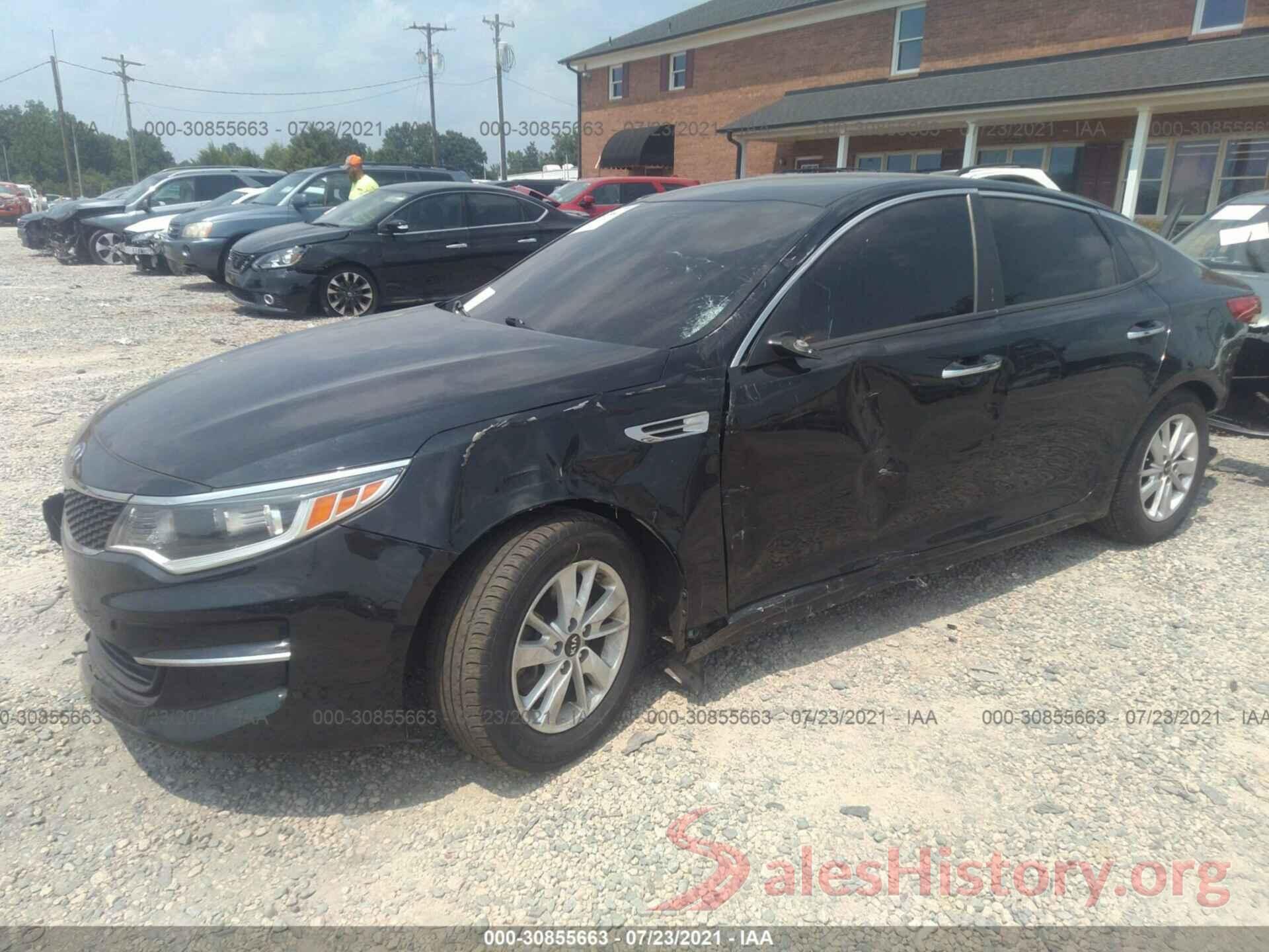 5XXGT4L35GG070282 2016 KIA OPTIMA