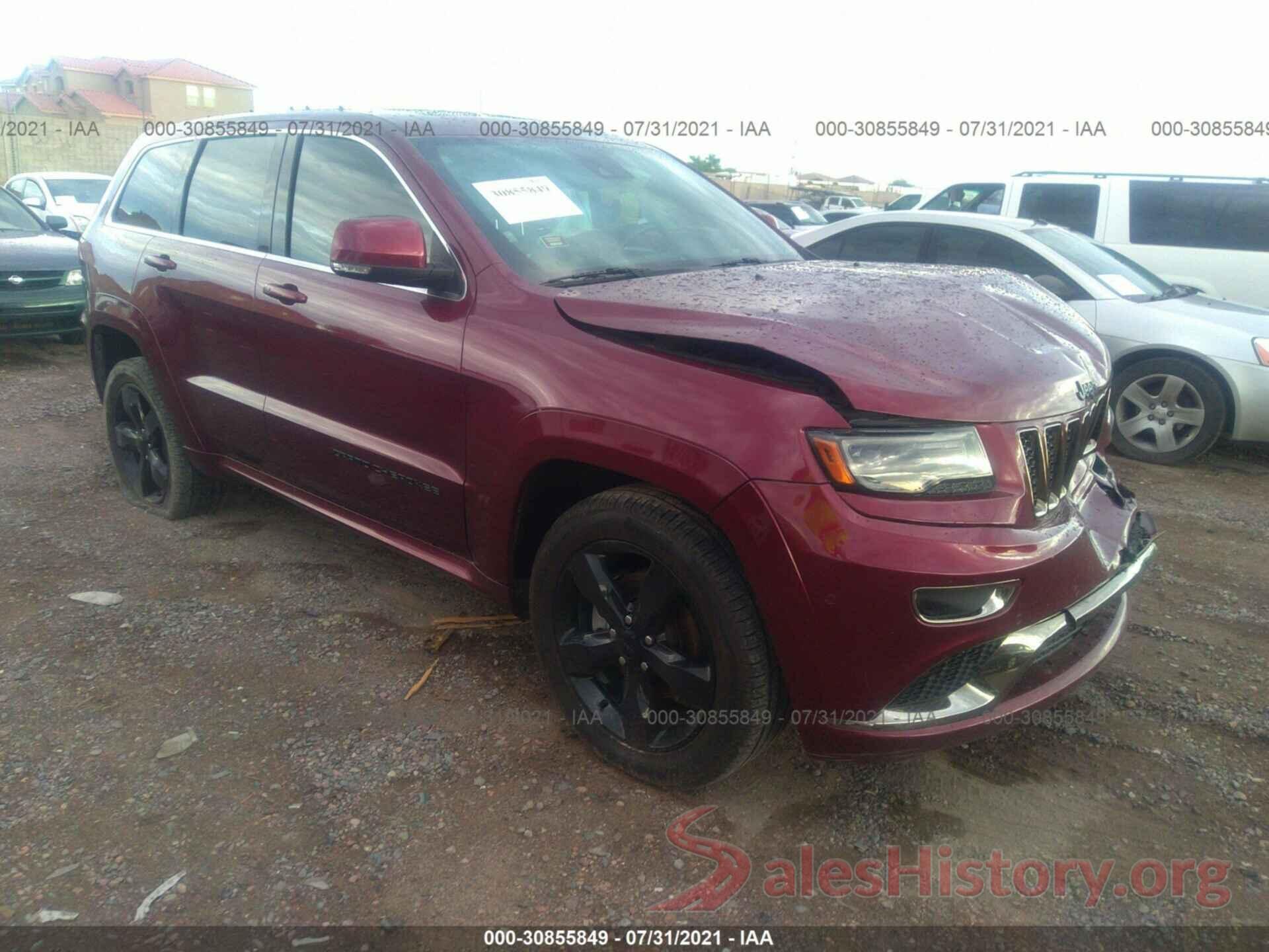 1C4RJECG3GC480053 2016 JEEP GRAND CHEROKEE