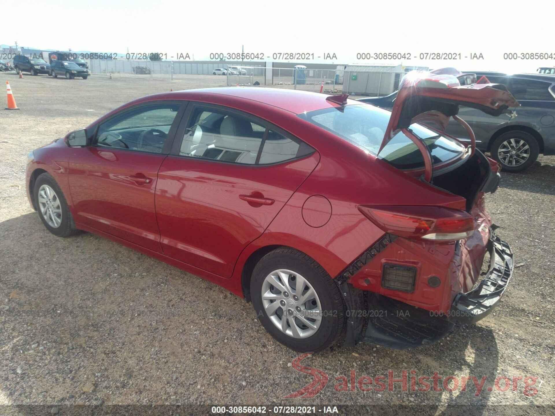 KMHD74LF4HU400471 2017 HYUNDAI ELANTRA