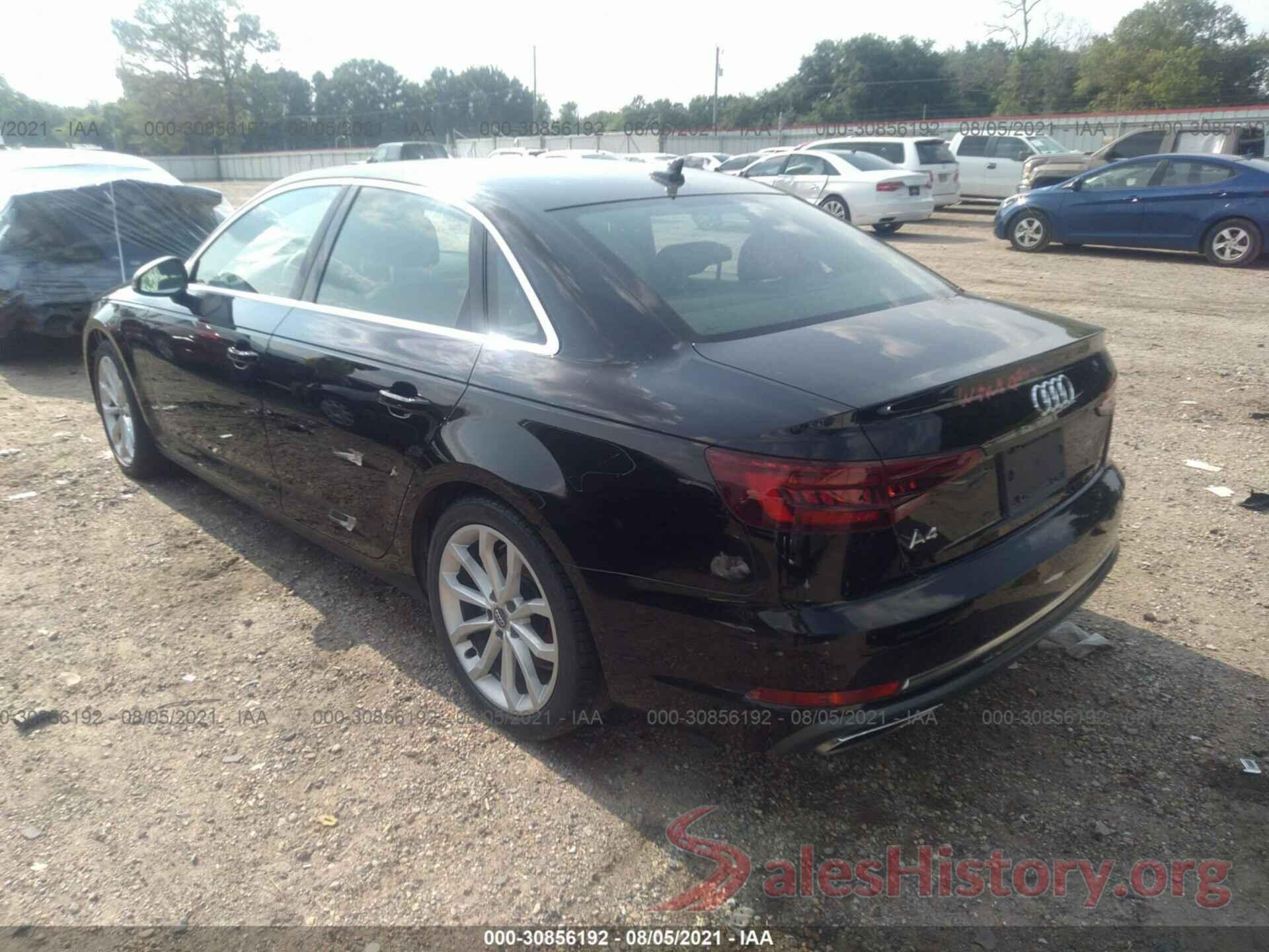 WAUGMAF49KA062526 2019 AUDI A4