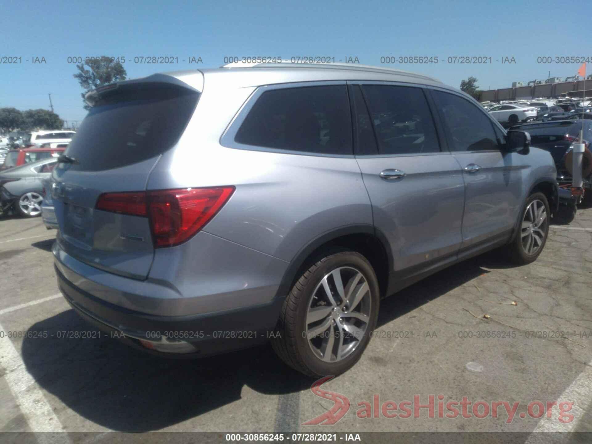 5FNYF5H90GB025042 2016 HONDA PILOT