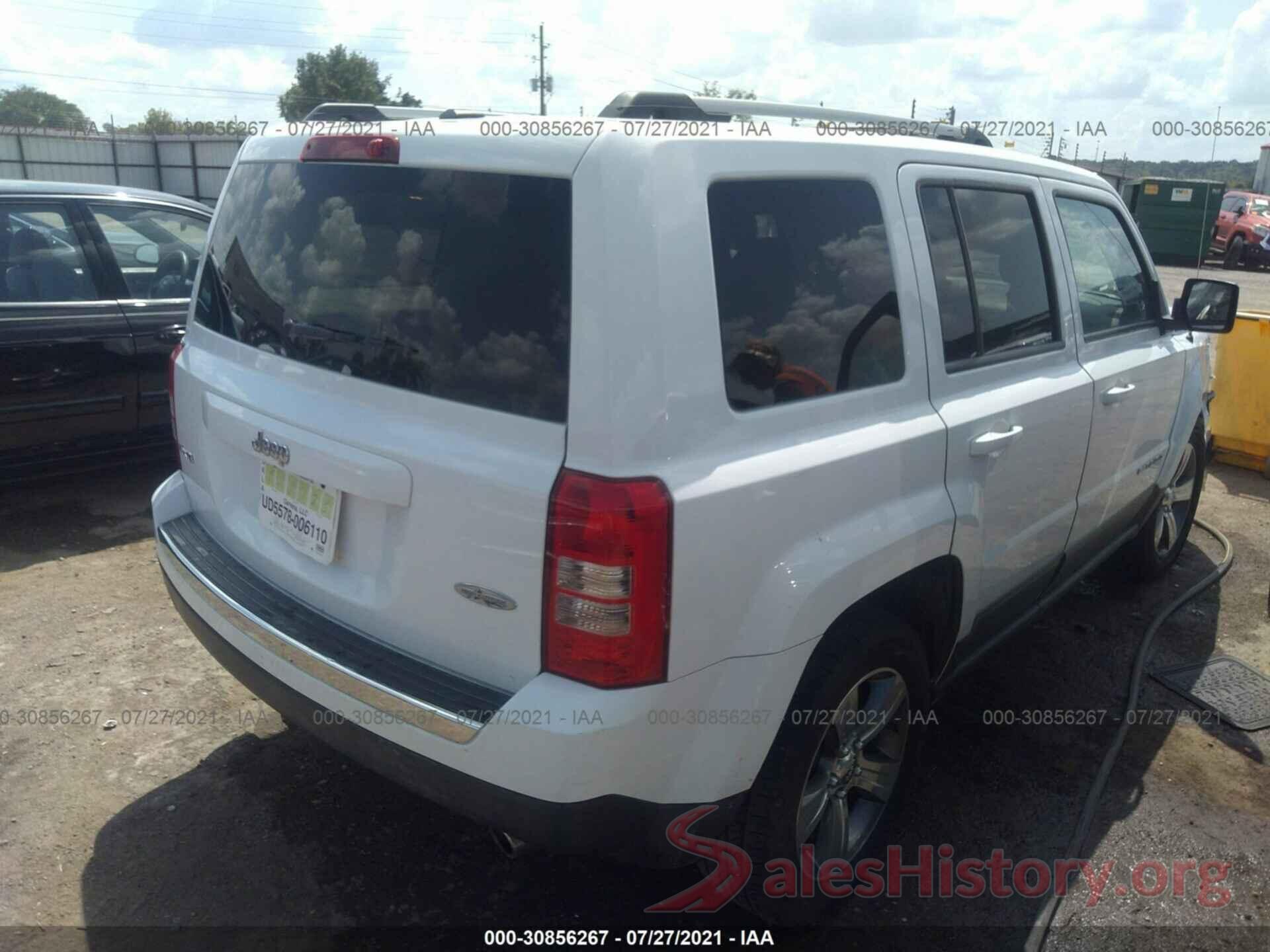 1C4NJRFB9GD805420 2016 JEEP PATRIOT