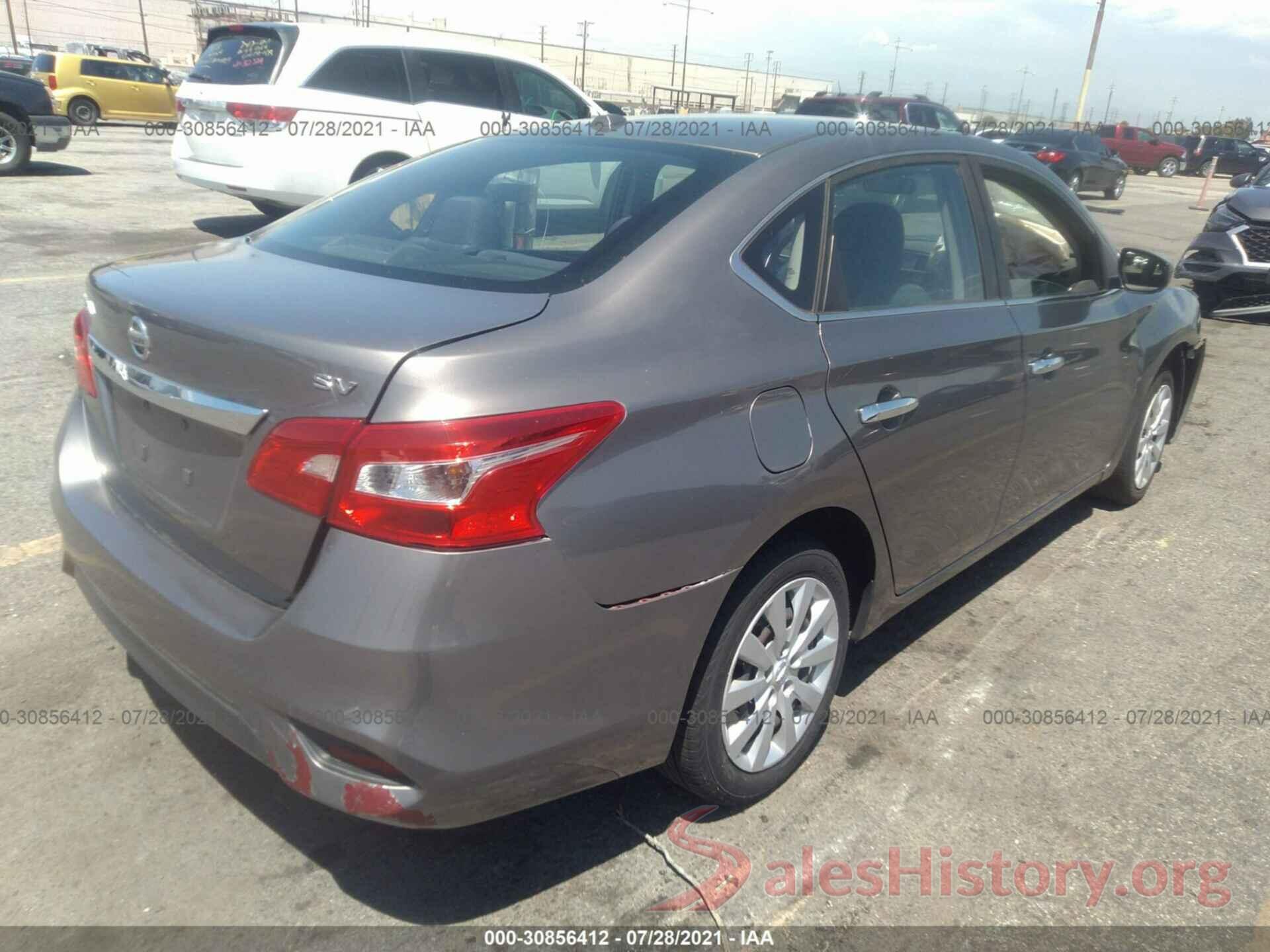 3N1AB7AP5GL670808 2016 NISSAN SENTRA