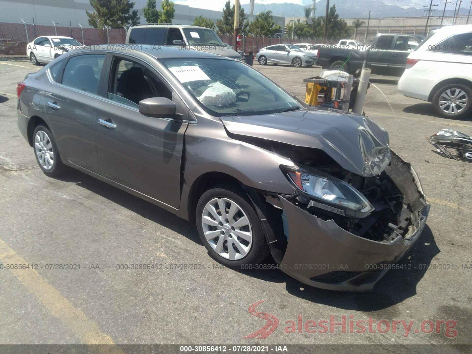 3N1AB7AP5GL670808 2016 NISSAN SENTRA