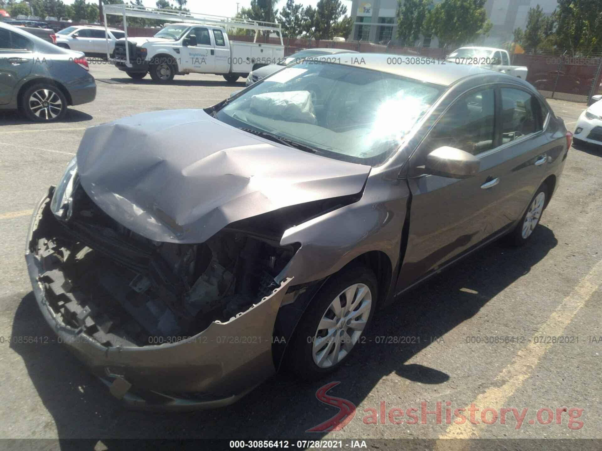 3N1AB7AP5GL670808 2016 NISSAN SENTRA