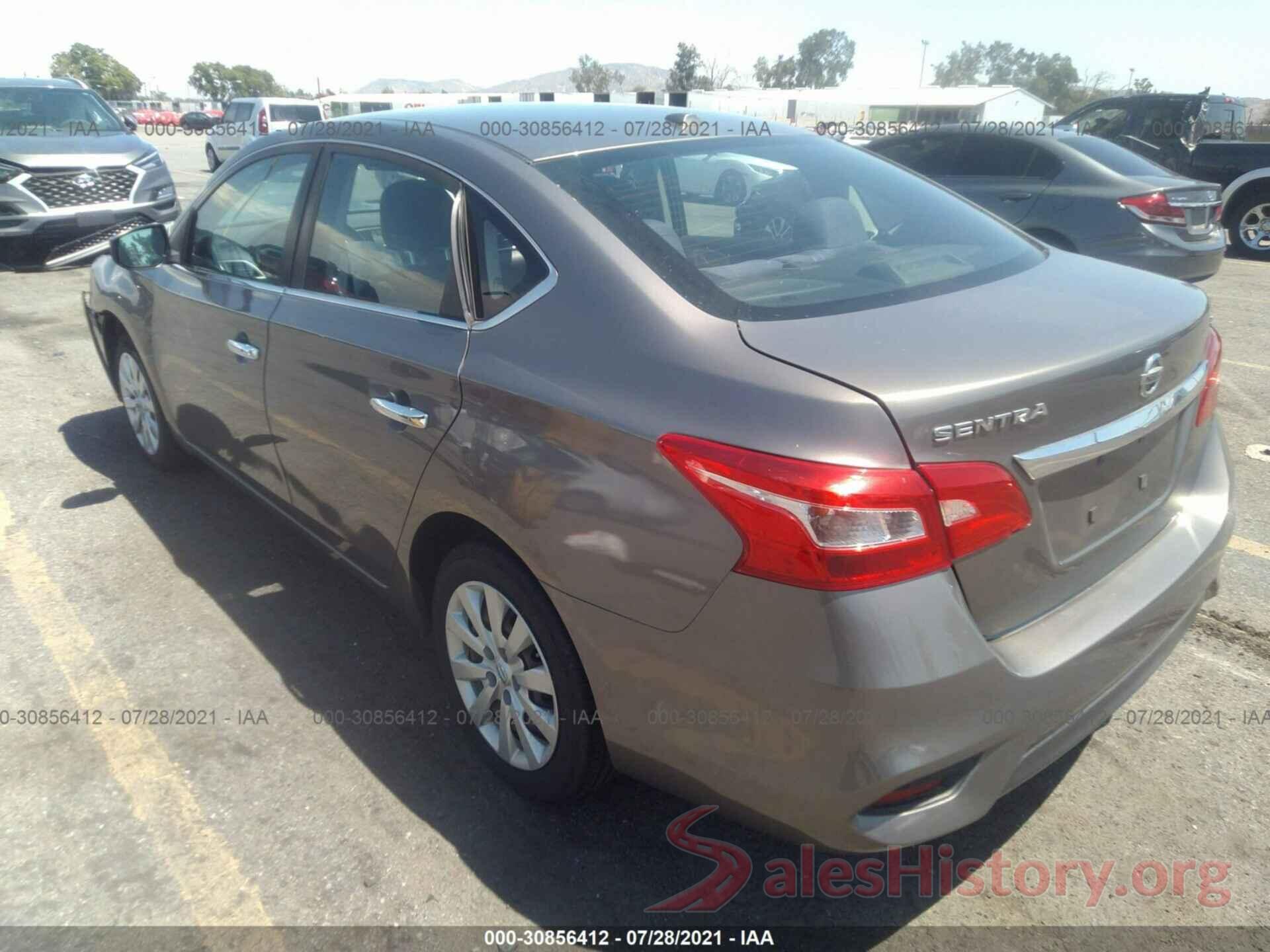 3N1AB7AP5GL670808 2016 NISSAN SENTRA