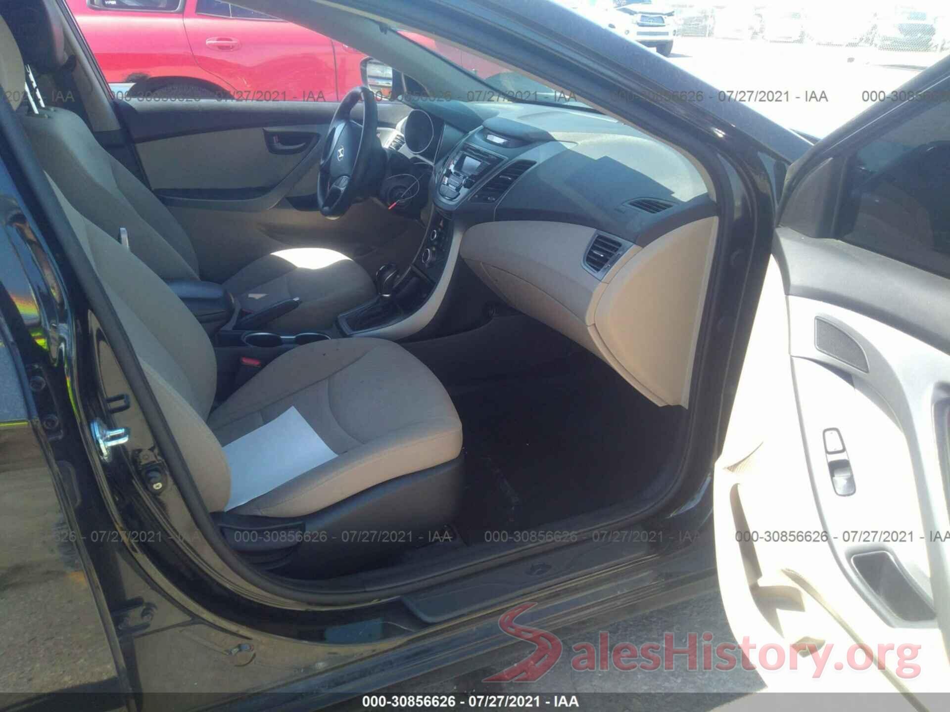 KMHDH4AE4GU490615 2016 HYUNDAI ELANTRA