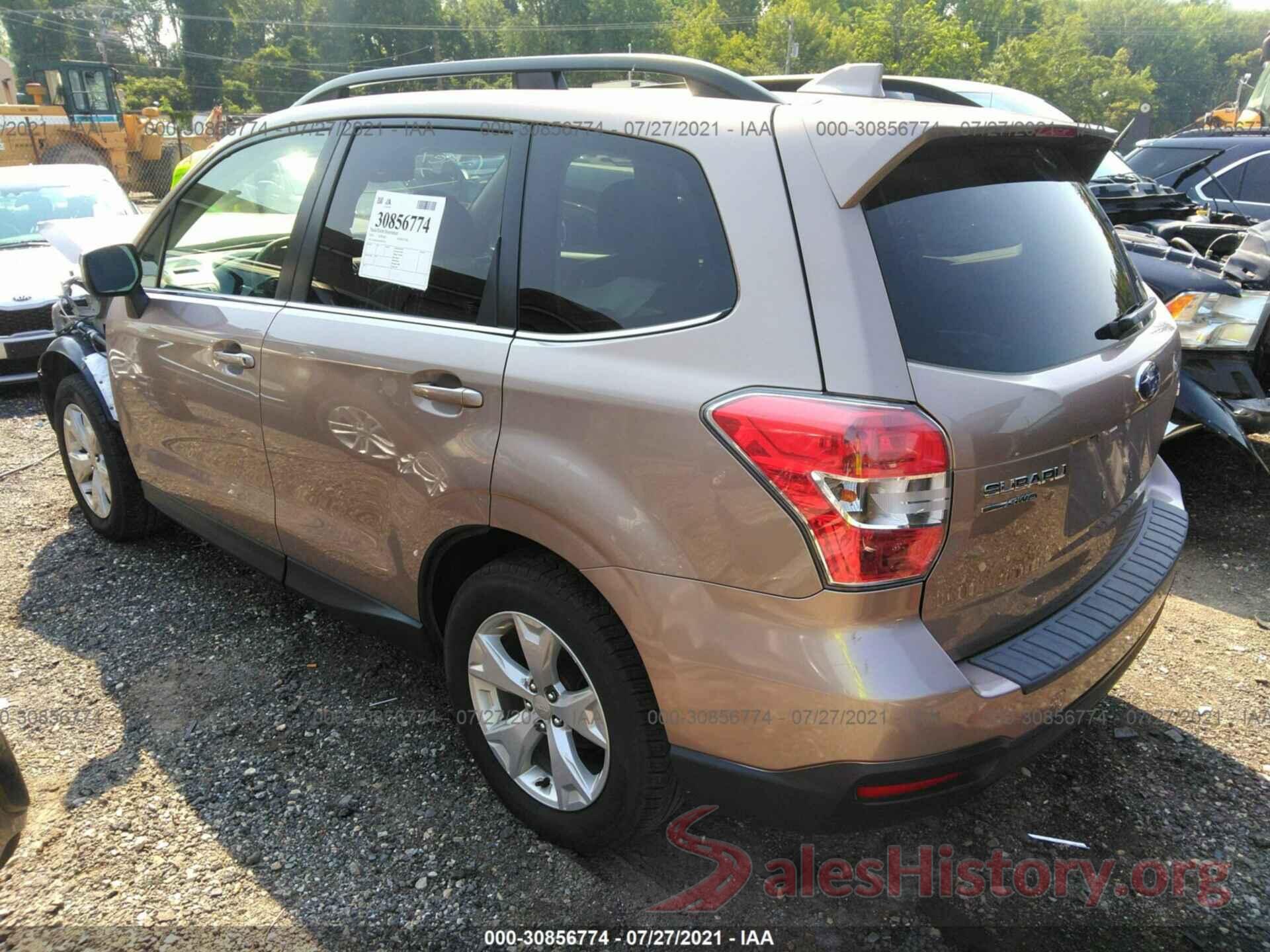 JF2SJAHCXGH415835 2016 SUBARU FORESTER