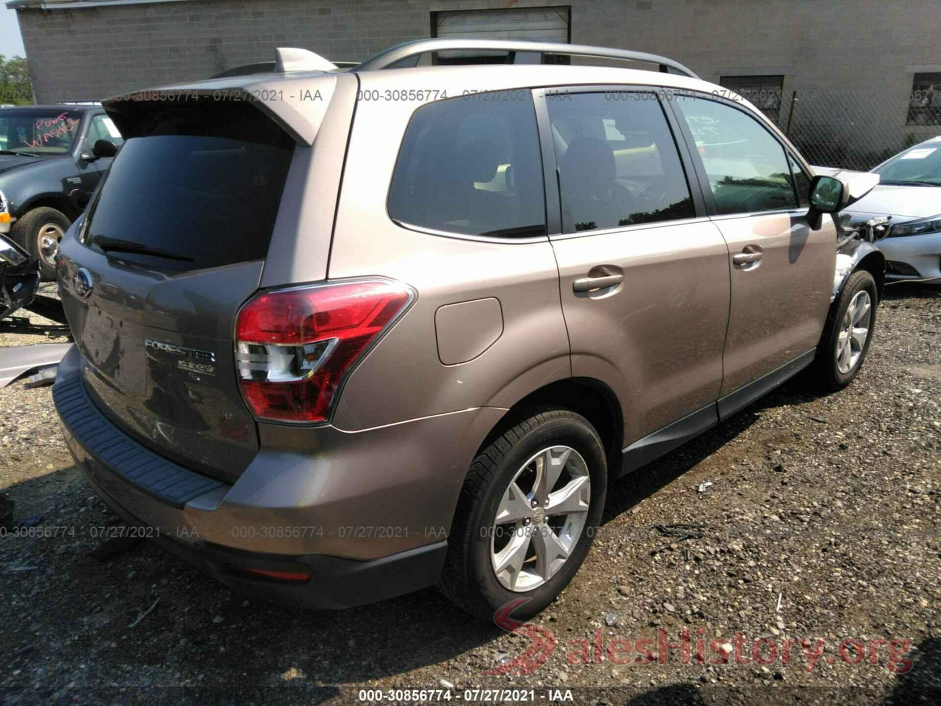 JF2SJAHCXGH415835 2016 SUBARU FORESTER