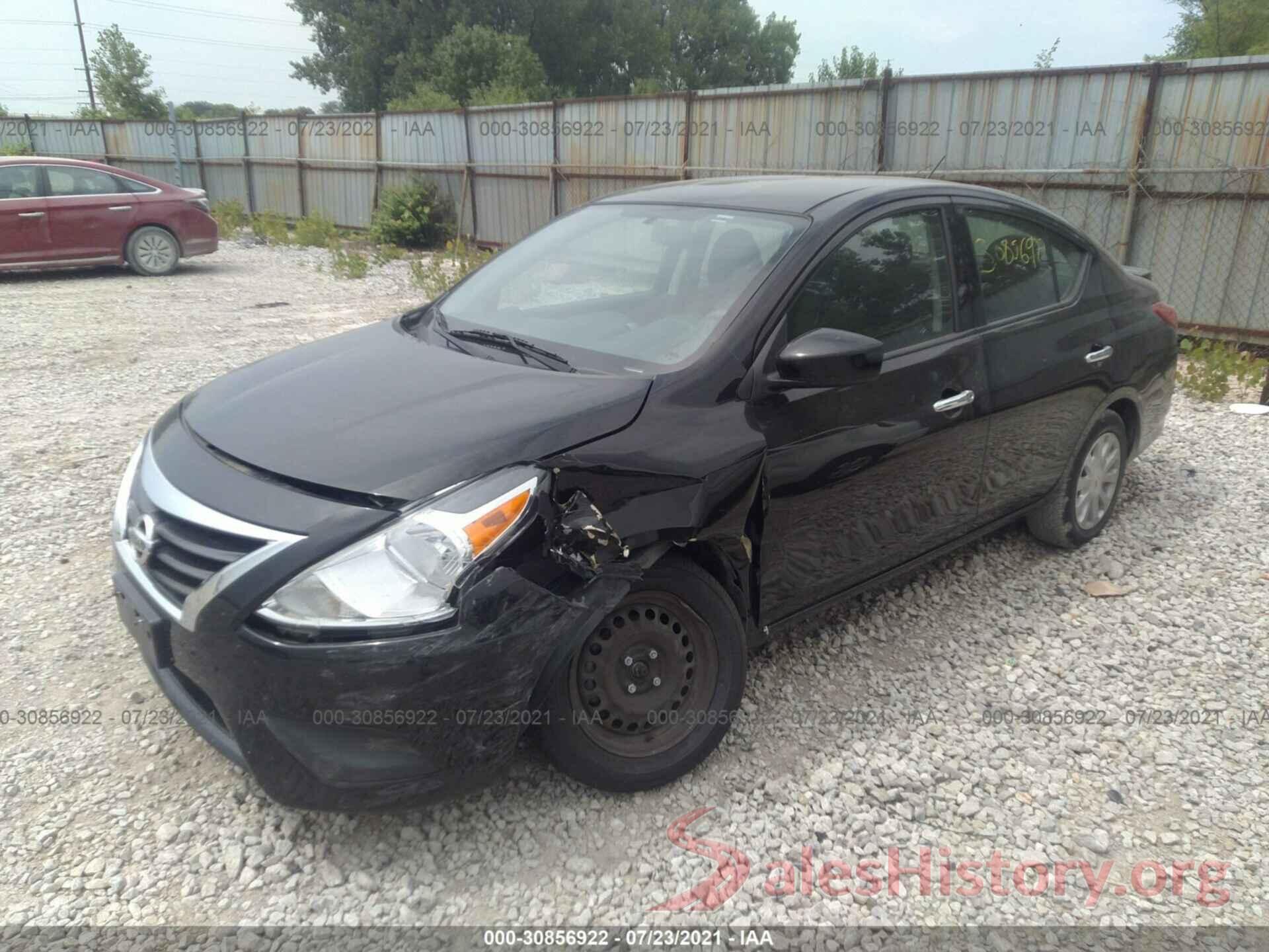 3N1CN7APXGL867506 2016 NISSAN VERSA