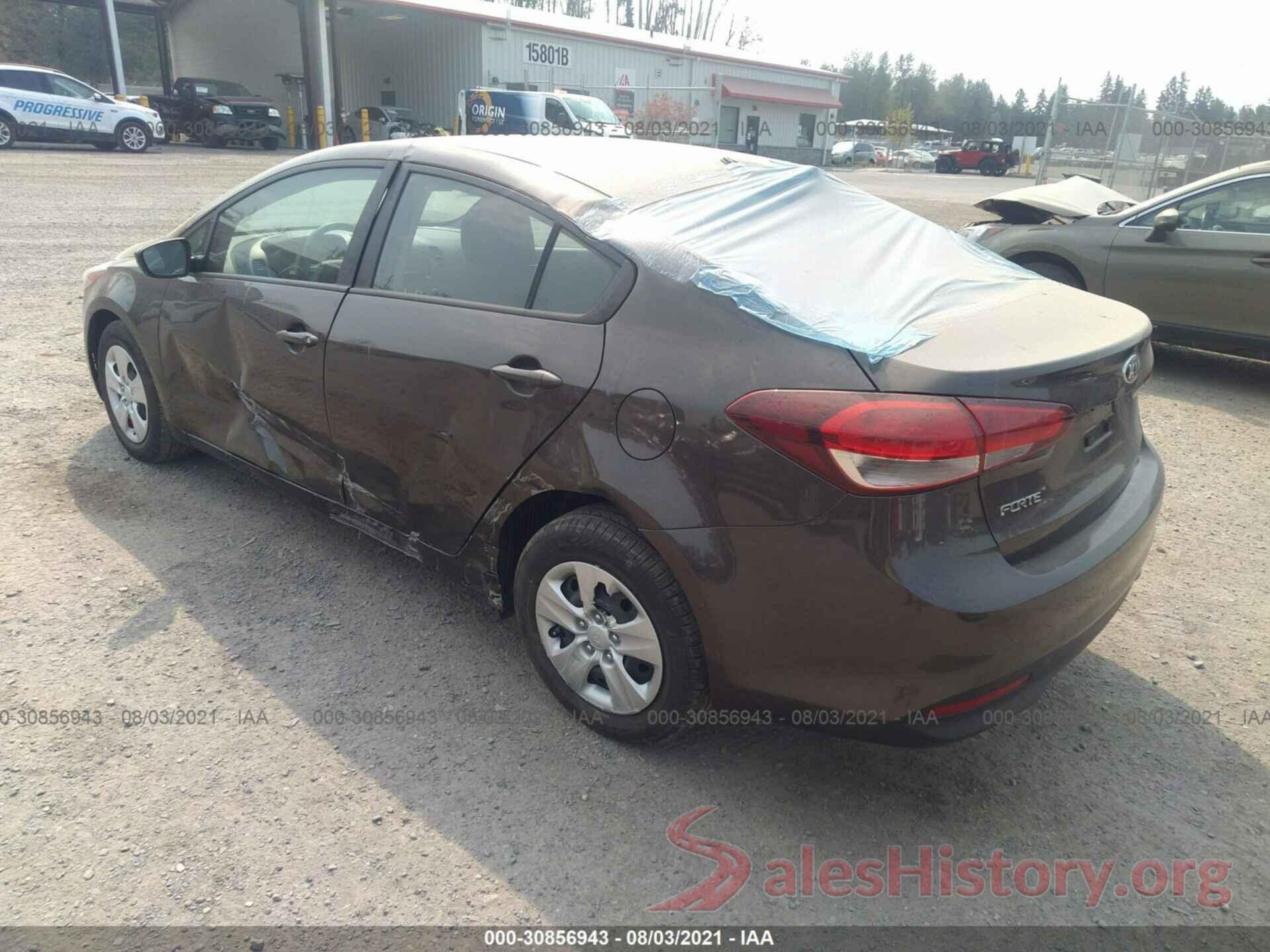 3KPFK4A71JE227035 2018 KIA FORTE