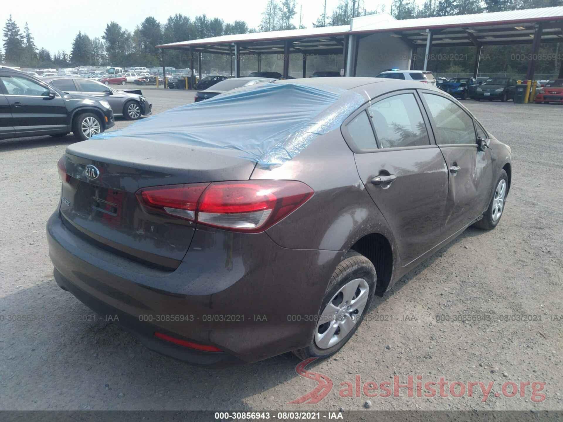 3KPFK4A71JE227035 2018 KIA FORTE