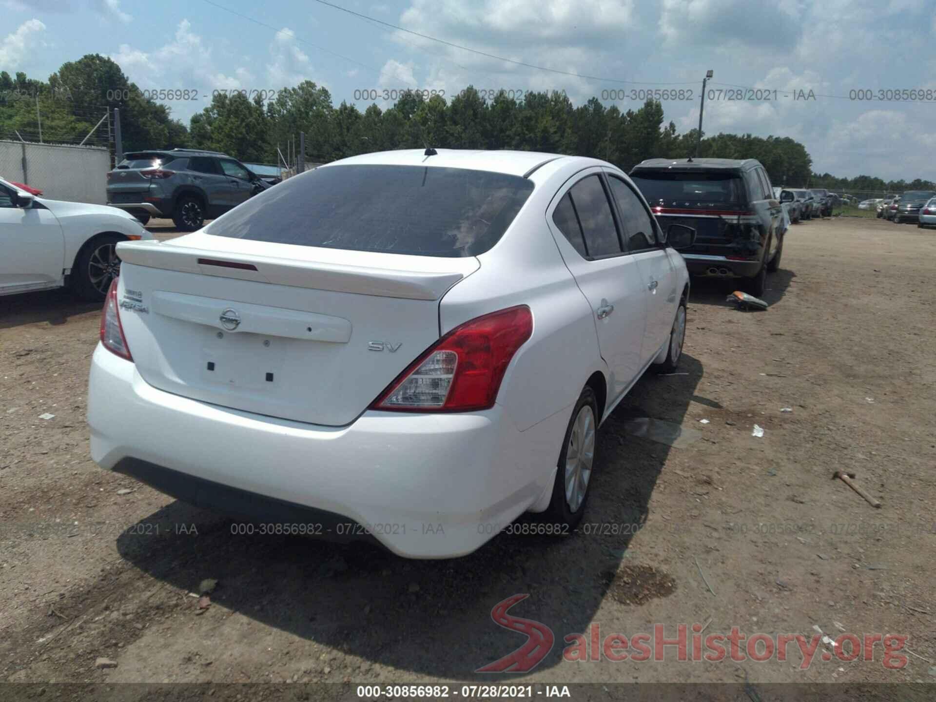 3N1CN7AP0GL906040 2016 NISSAN VERSA