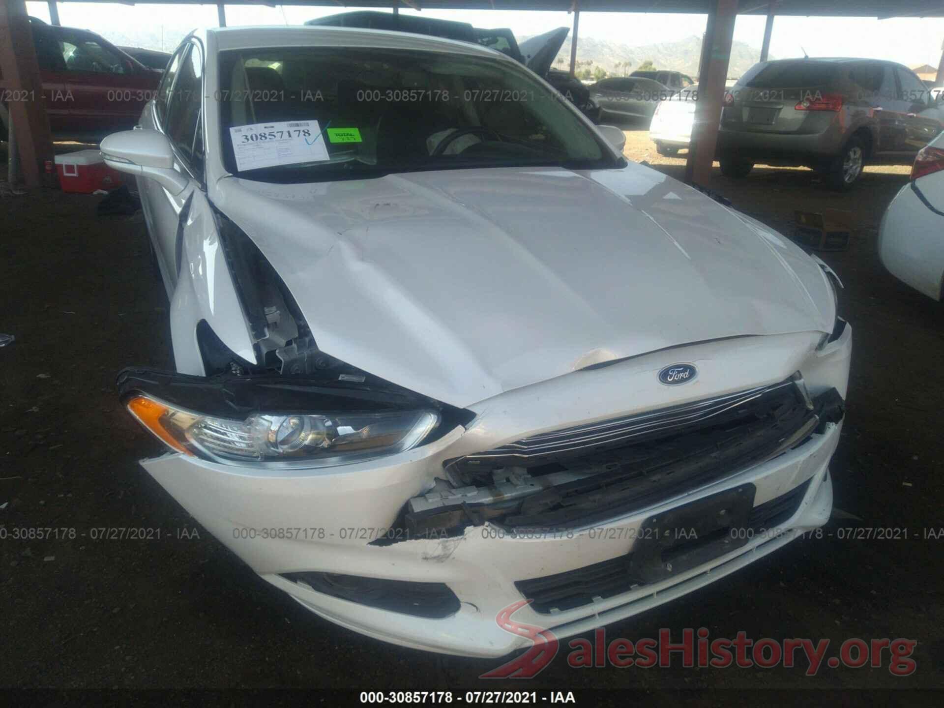 3FA6P0HD0GR126856 2016 FORD FUSION