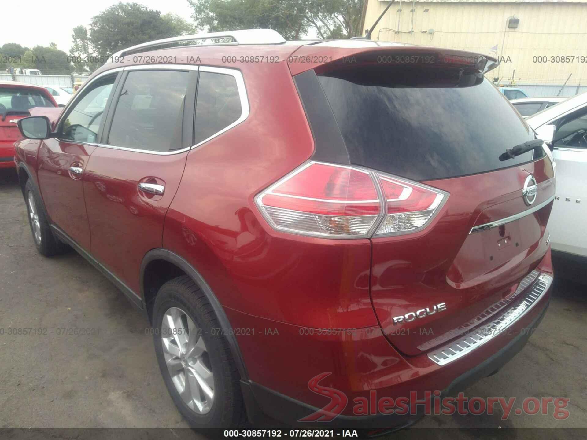 KNMAT2MV3GP633929 2016 NISSAN ROGUE