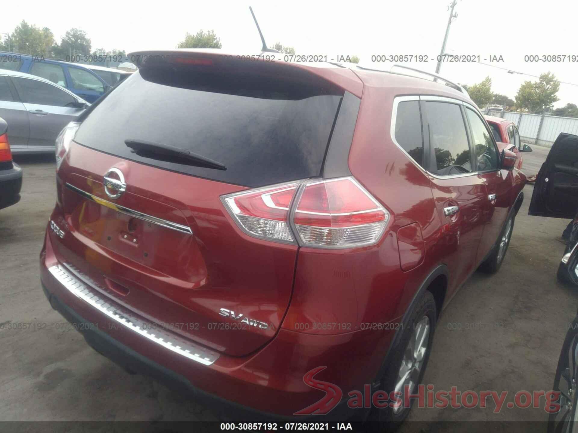 KNMAT2MV3GP633929 2016 NISSAN ROGUE