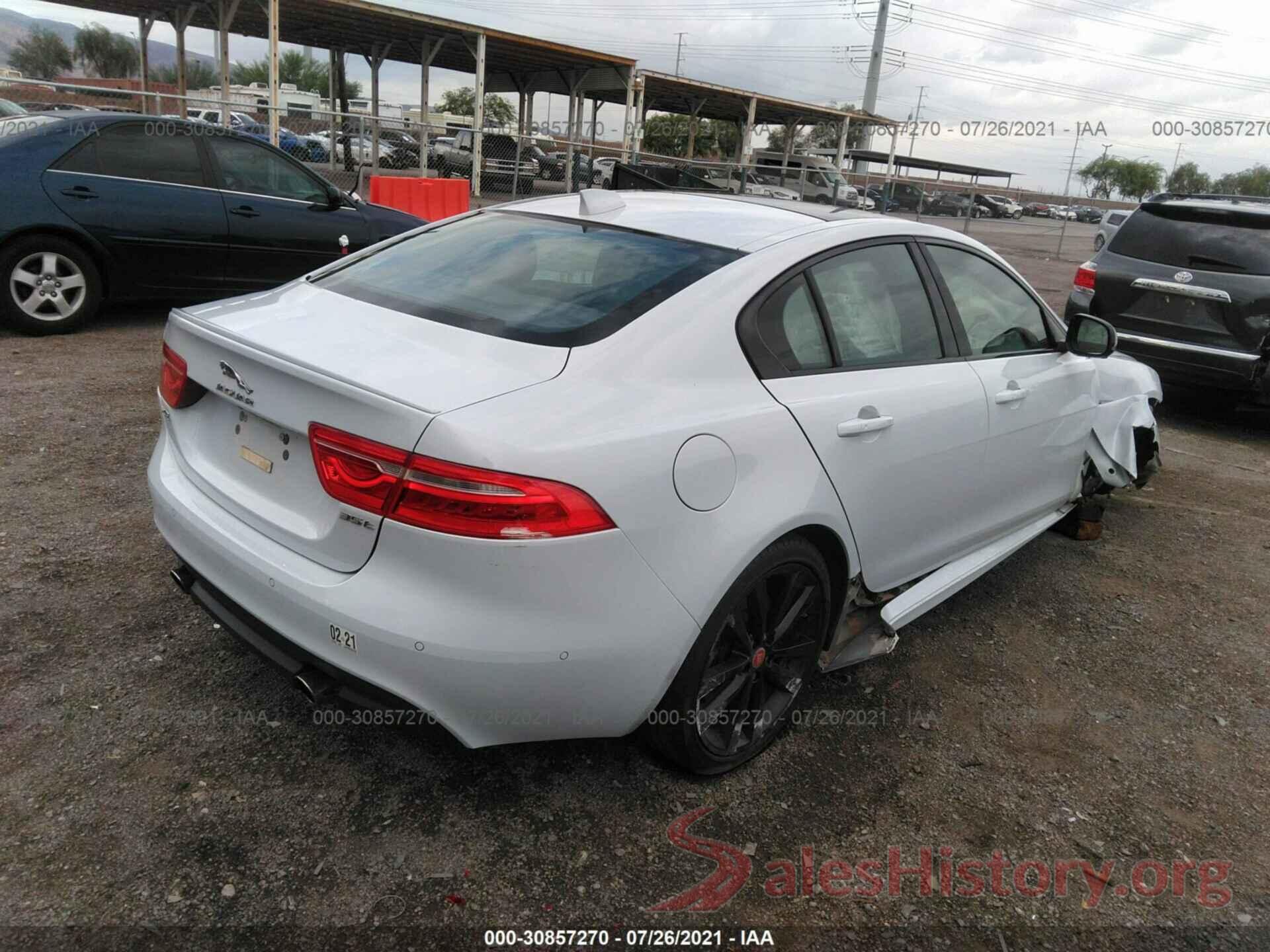 SAJAF4BVXHA961635 2017 JAGUAR XE