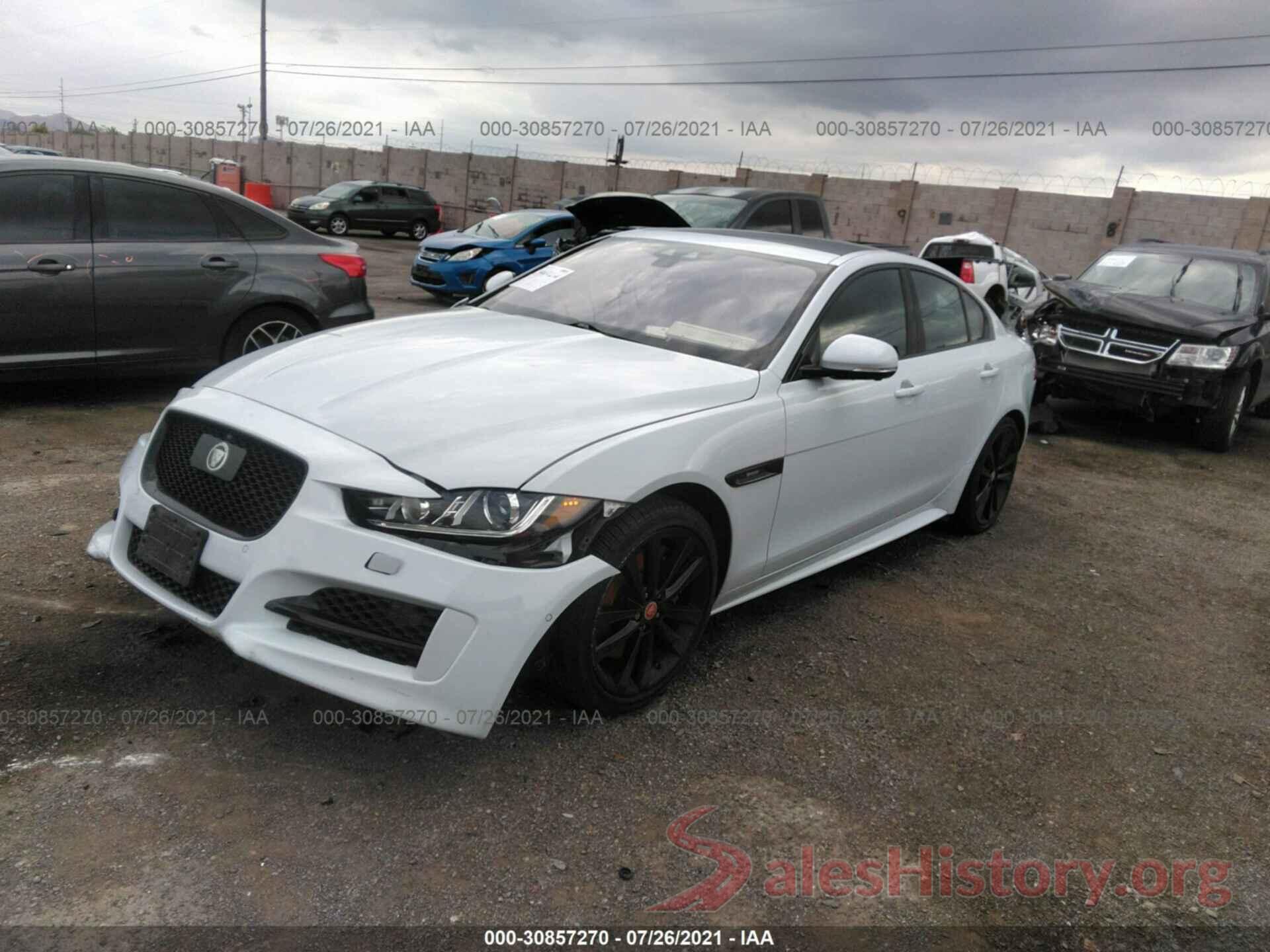 SAJAF4BVXHA961635 2017 JAGUAR XE