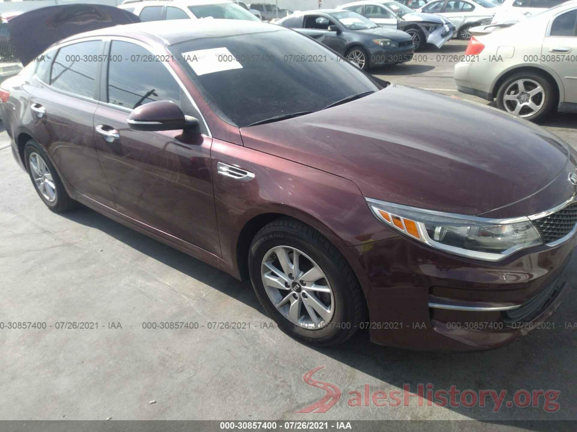 5XXGT4L36GG119666 2016 KIA OPTIMA