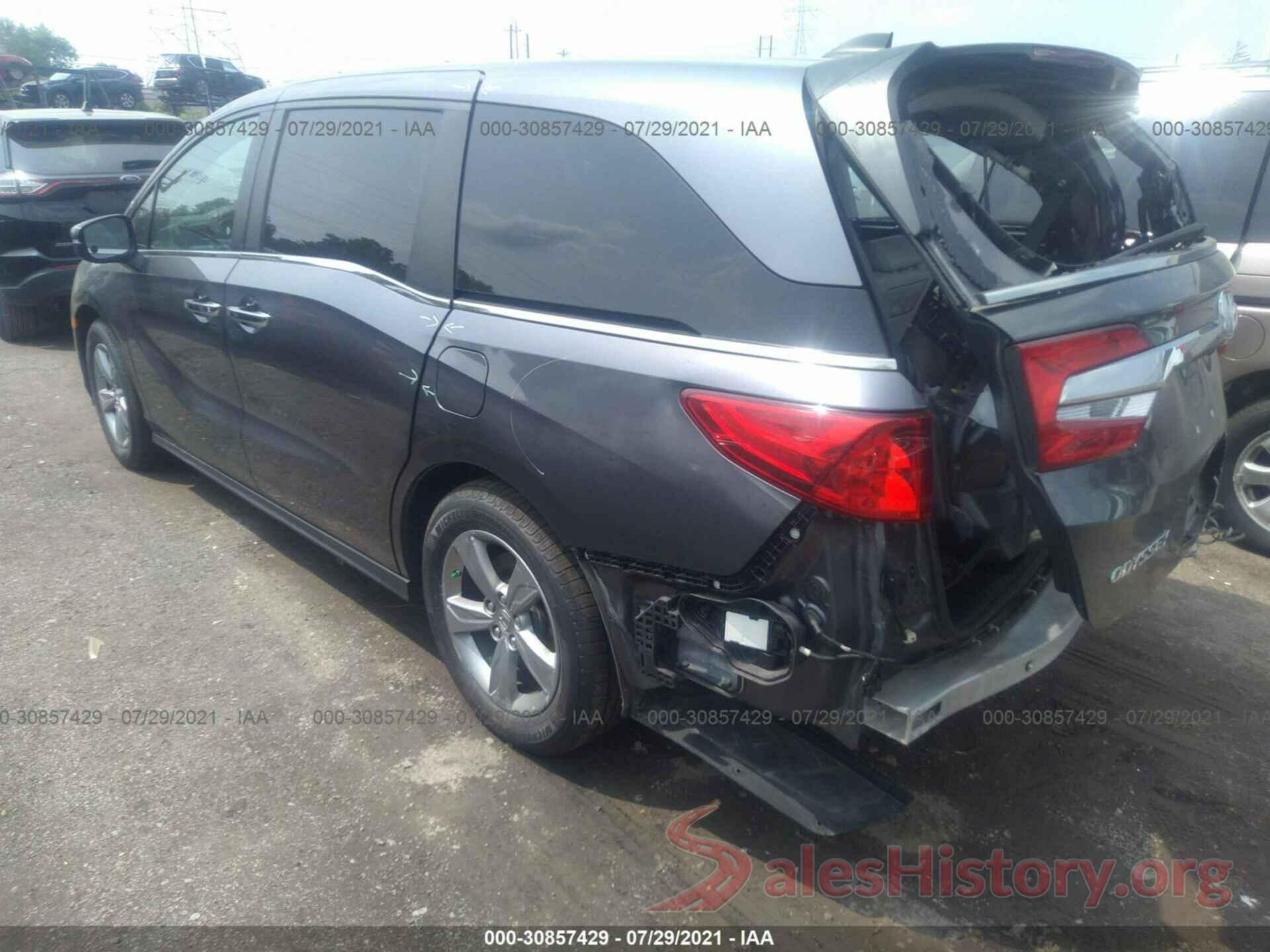 5FNRL6H72JB022541 2018 HONDA ODYSSEY