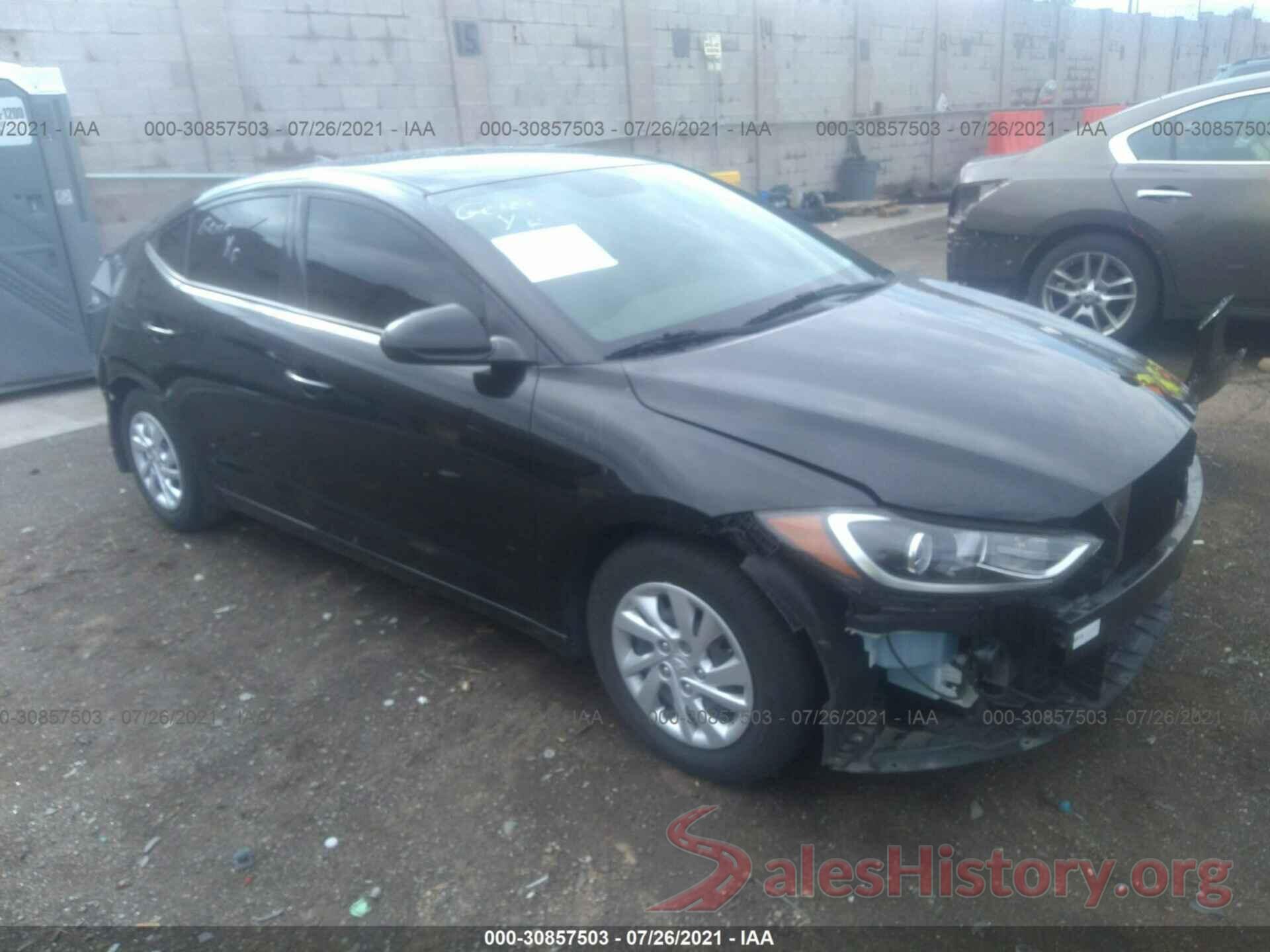 5NPD74LF3JH360548 2018 HYUNDAI ELANTRA